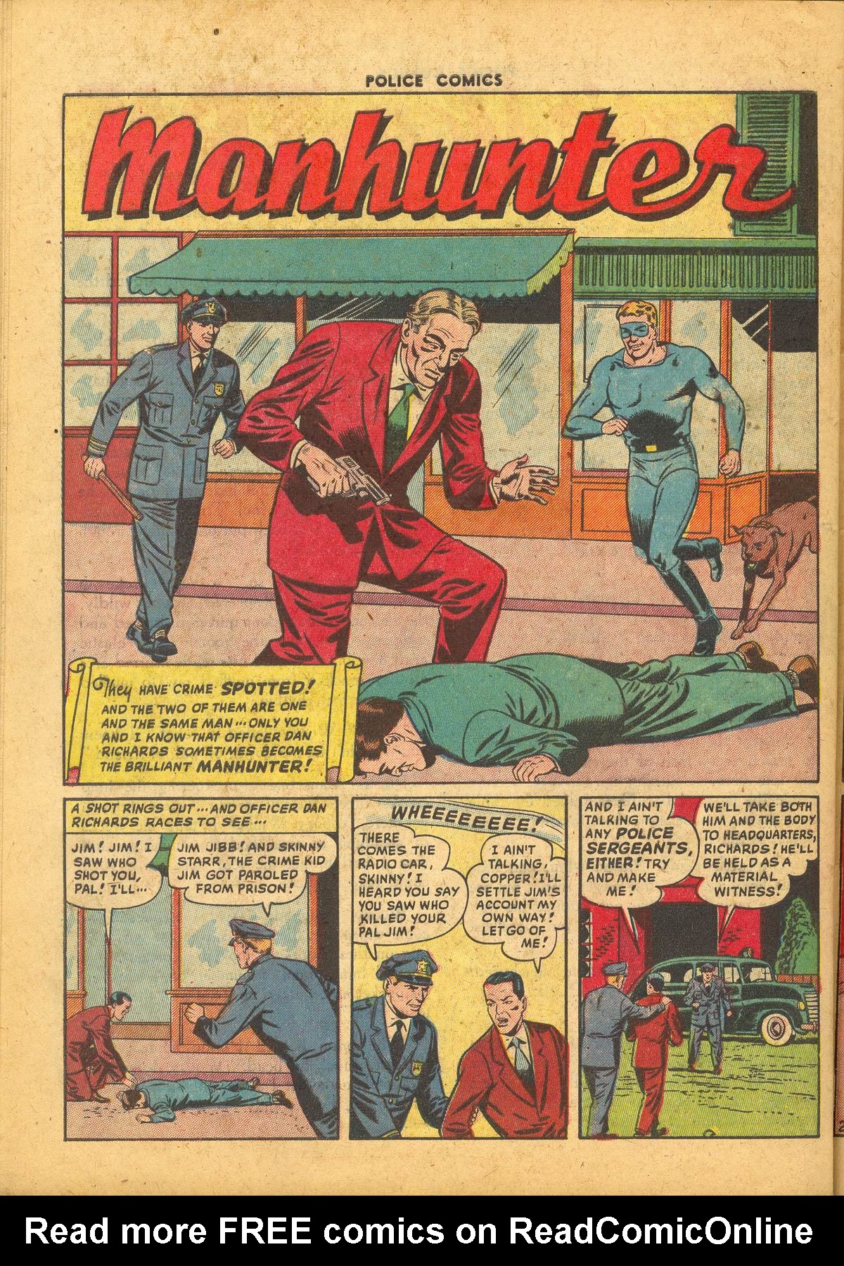 Read online Police Comics comic -  Issue #96 - 28
