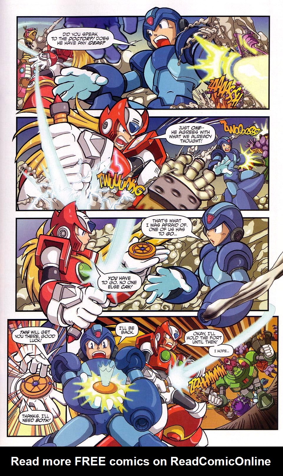 Read online Mega Man (2003) comic -  Issue #4 - 28