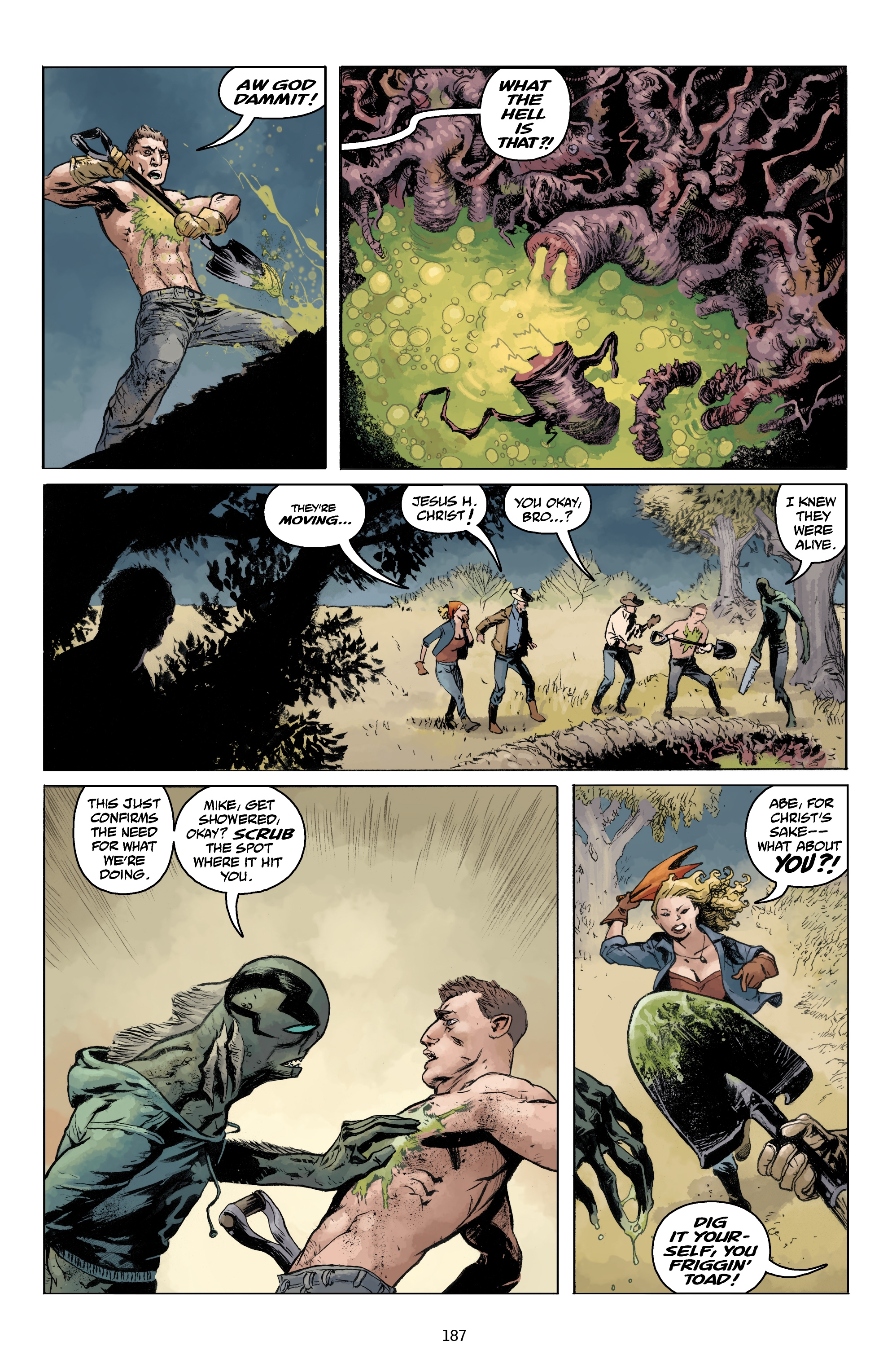 Read online Abe Sapien comic -  Issue # _TPB Dark and Terrible 1 (Part 2) - 86