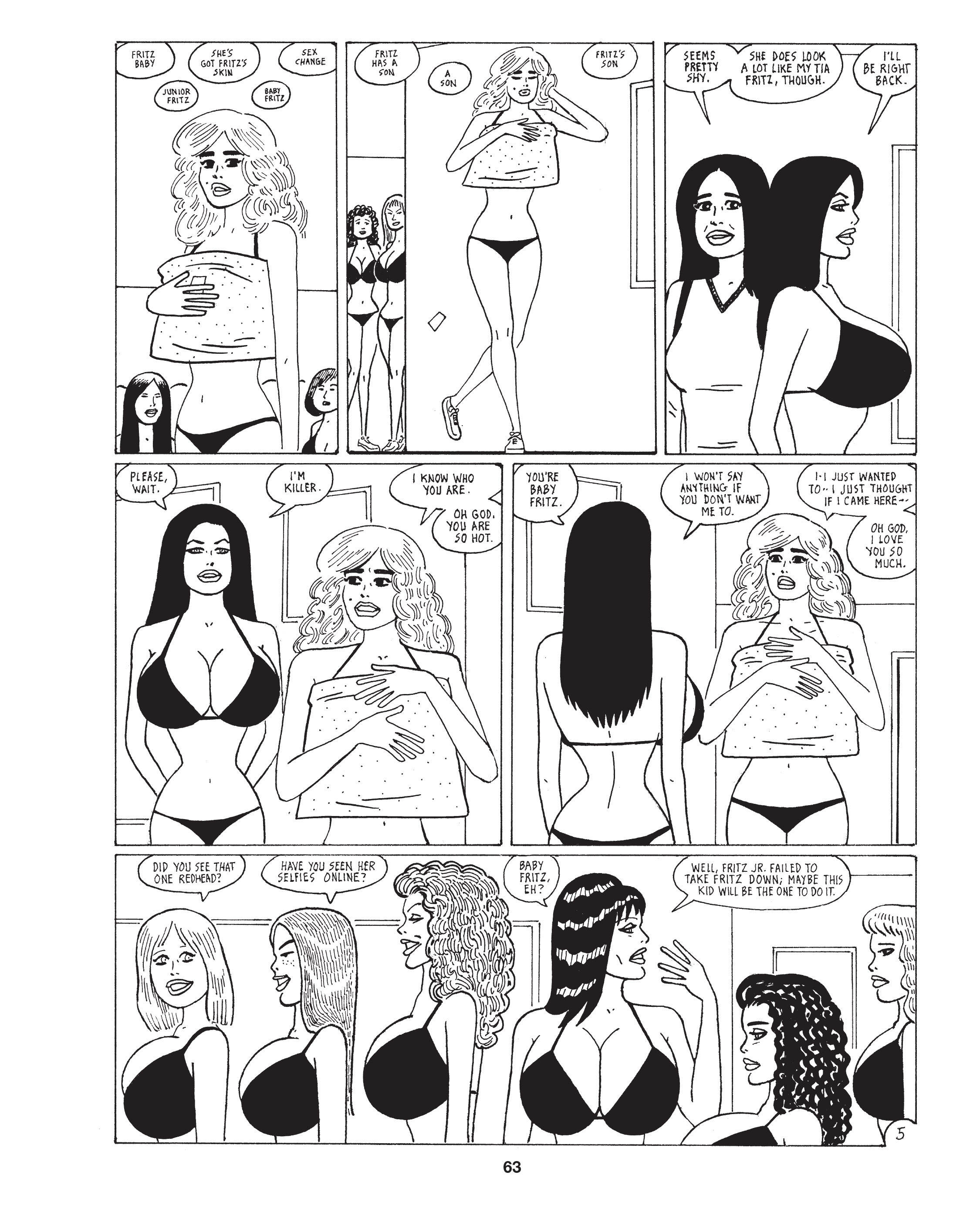 Read online Love and Rockets: New Stories comic -  Issue #8 - 66