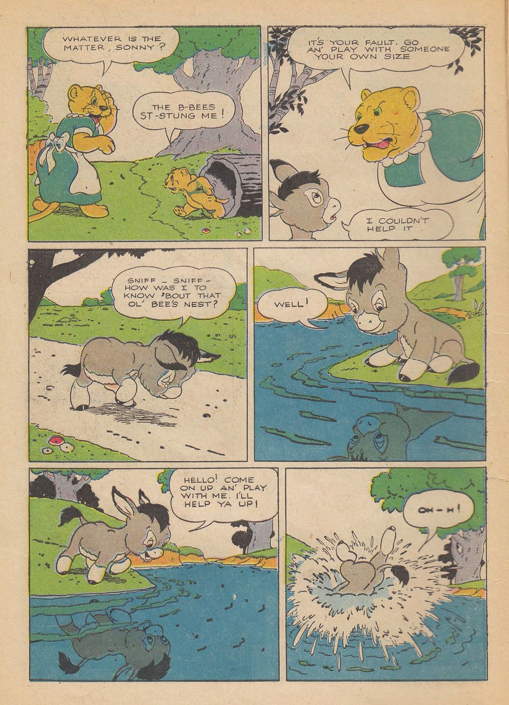 Read online Our Gang Comics comic -  Issue #5 - 18