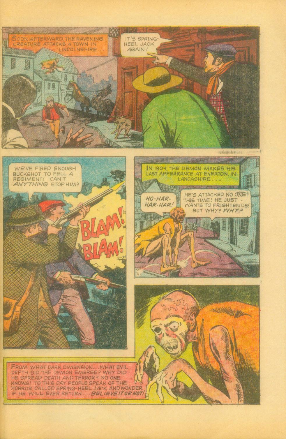 Read online Ripley's Believe it or Not! (1965) comic -  Issue #25 - 33