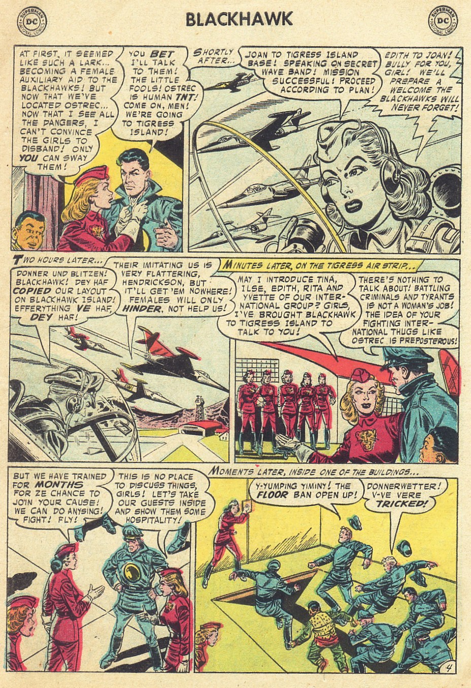 Read online Blackhawk (1957) comic -  Issue #110 - 6