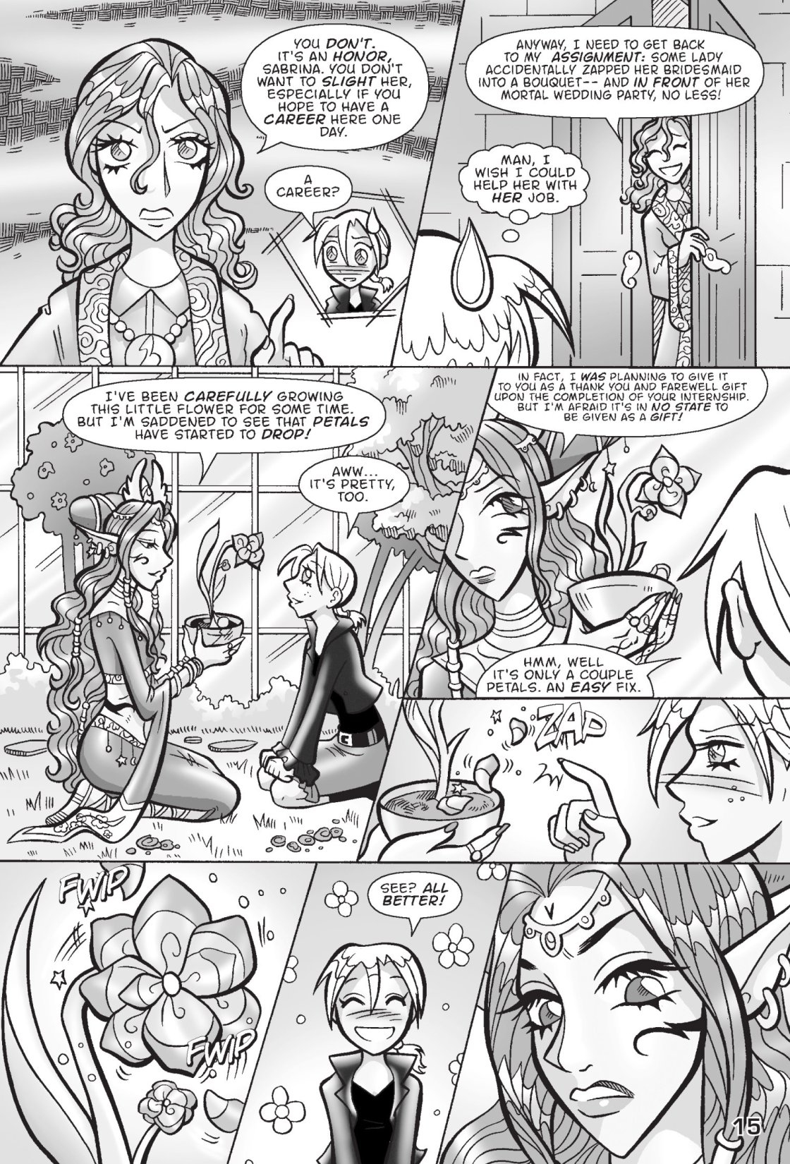 Read online Sabrina the Teenage Witch: The Magic Within comic -  Issue # TPB 2 (Part 1) - 16