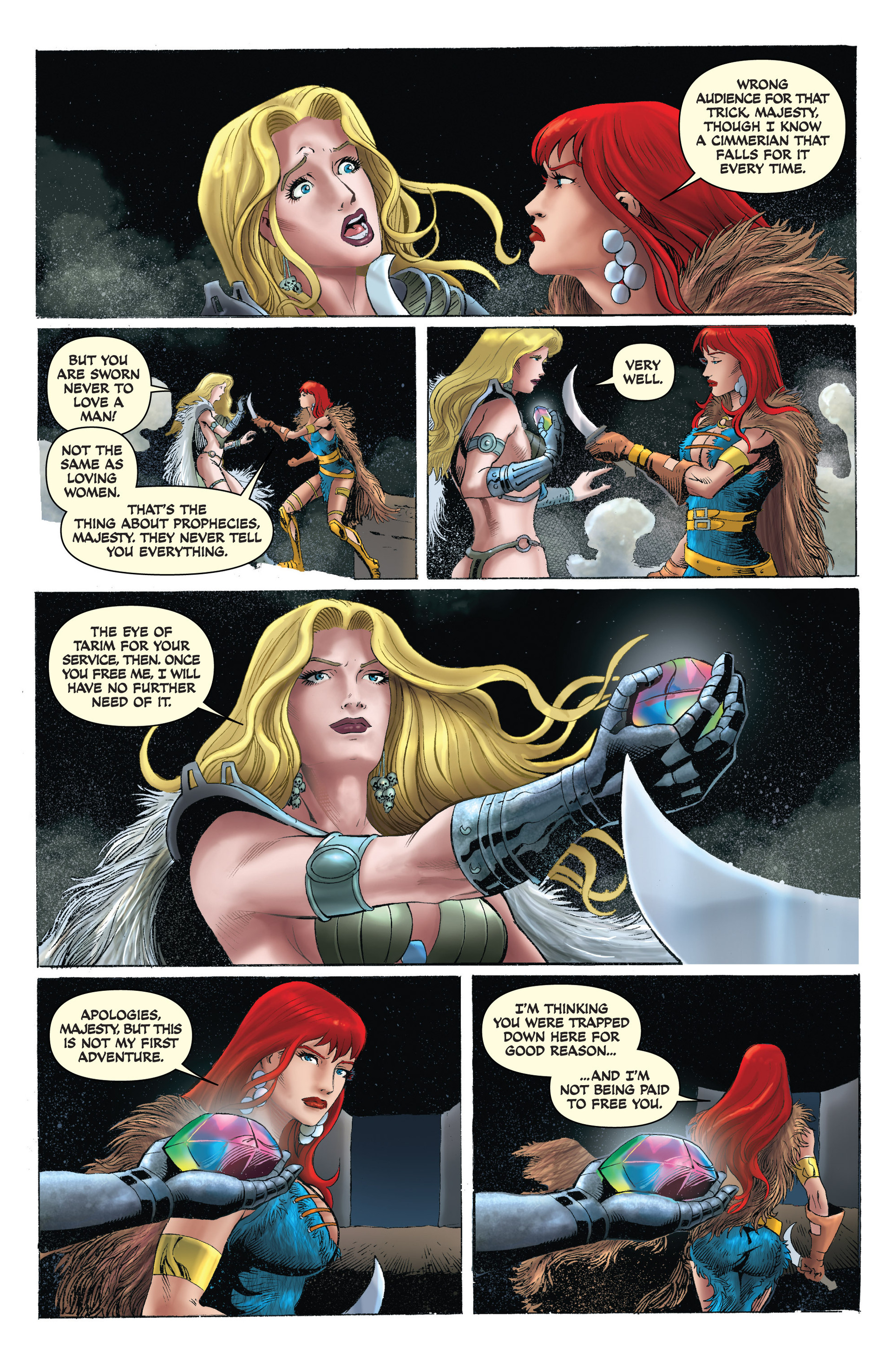 Read online Red Sonja: Unchained comic -  Issue #2 - 13