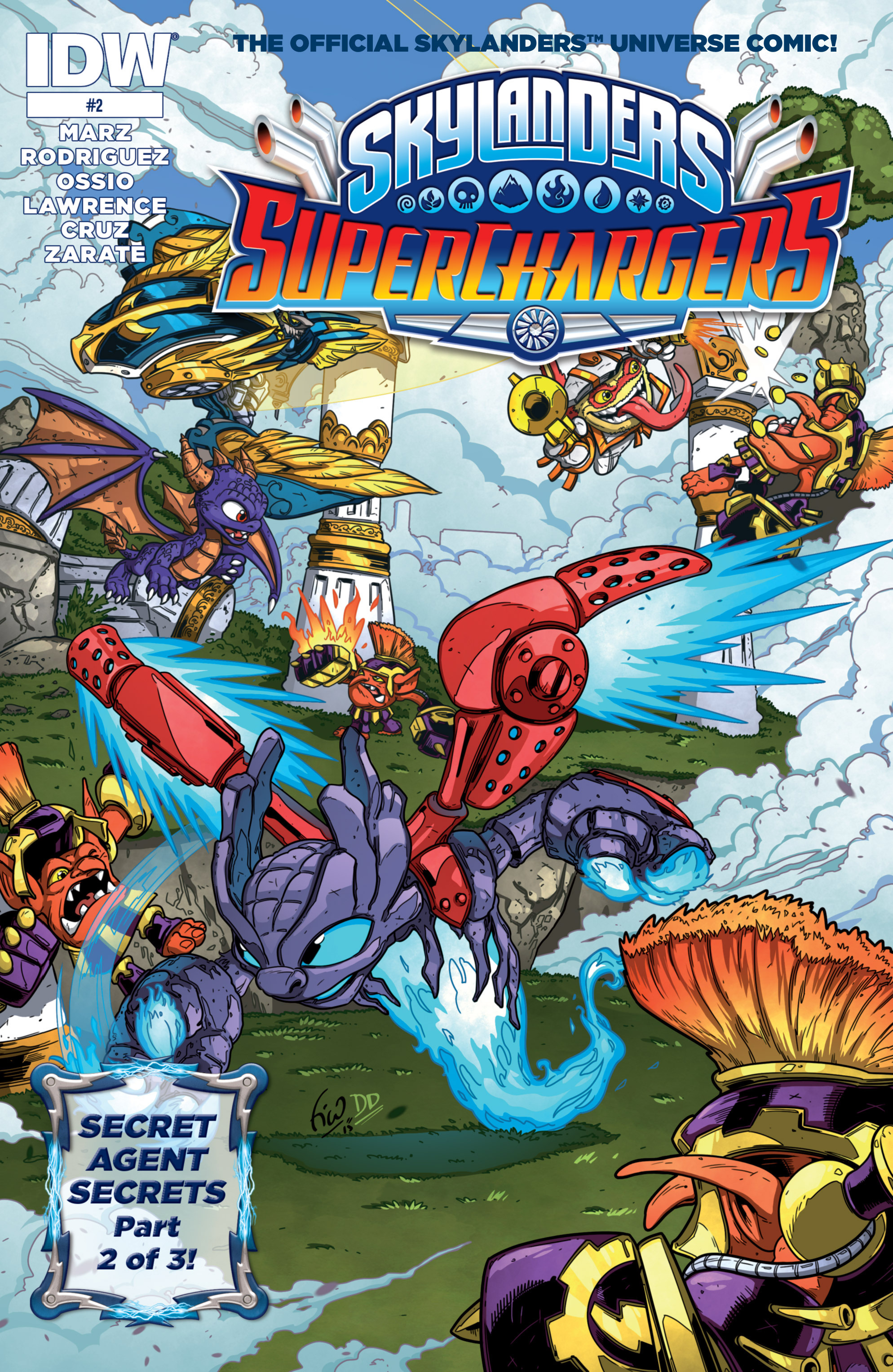 Read online Skylanders Superchargers comic -  Issue #2 - 1