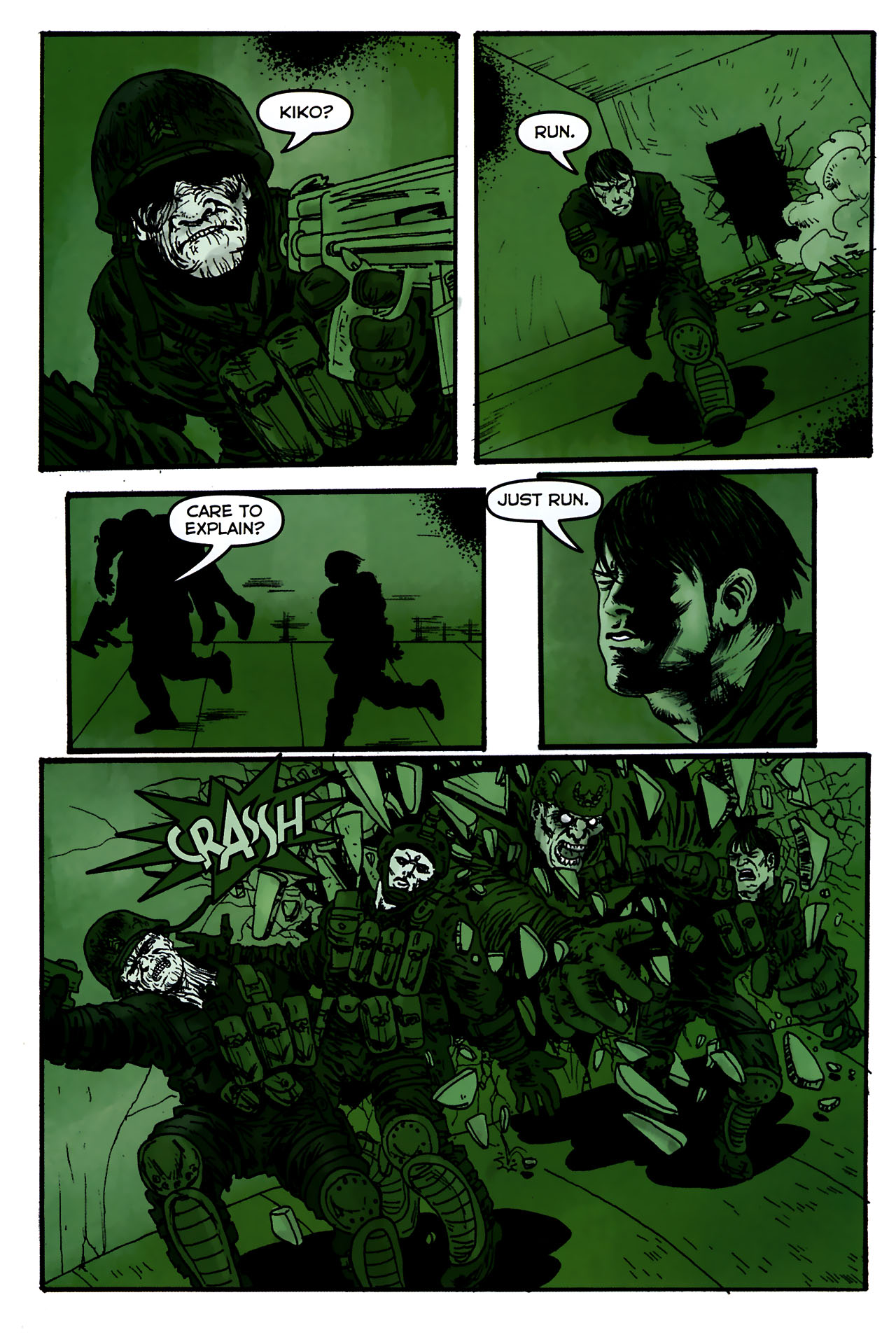 Read online Grunts comic -  Issue #3 - 18