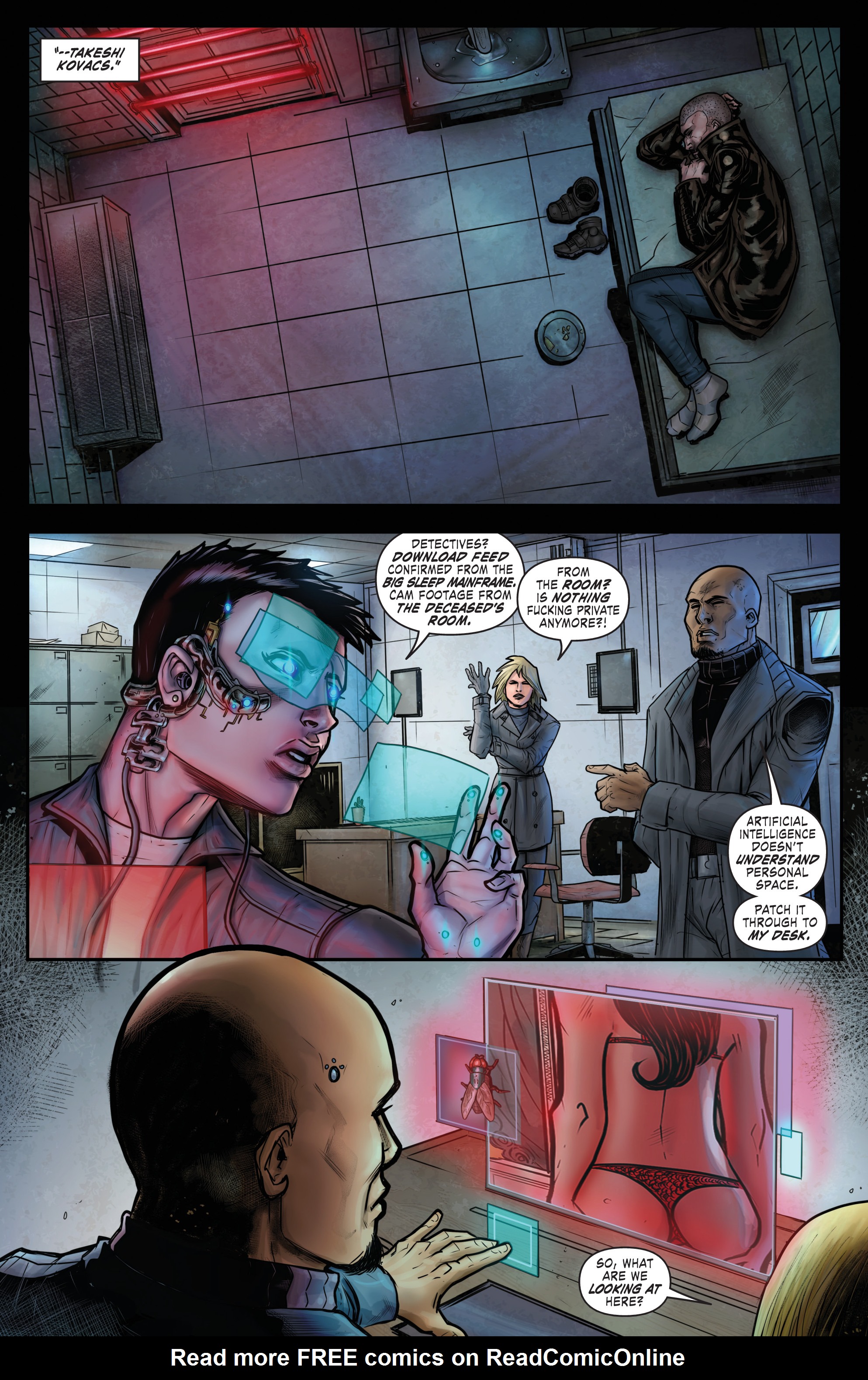 Read online Altered Carbon: Download Blues comic -  Issue # TPB - 14
