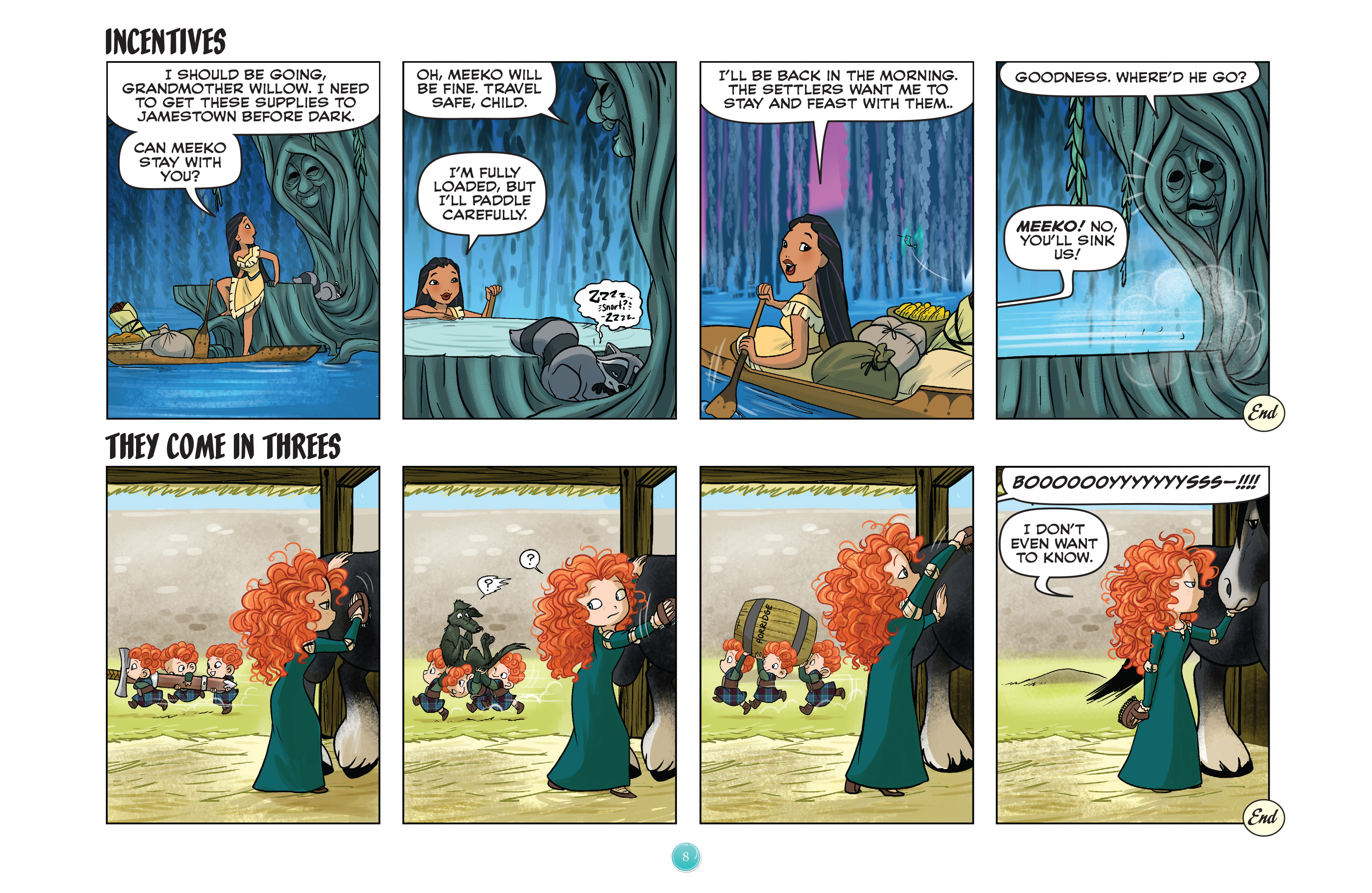 Read online Disney Princess comic -  Issue #8 - 8