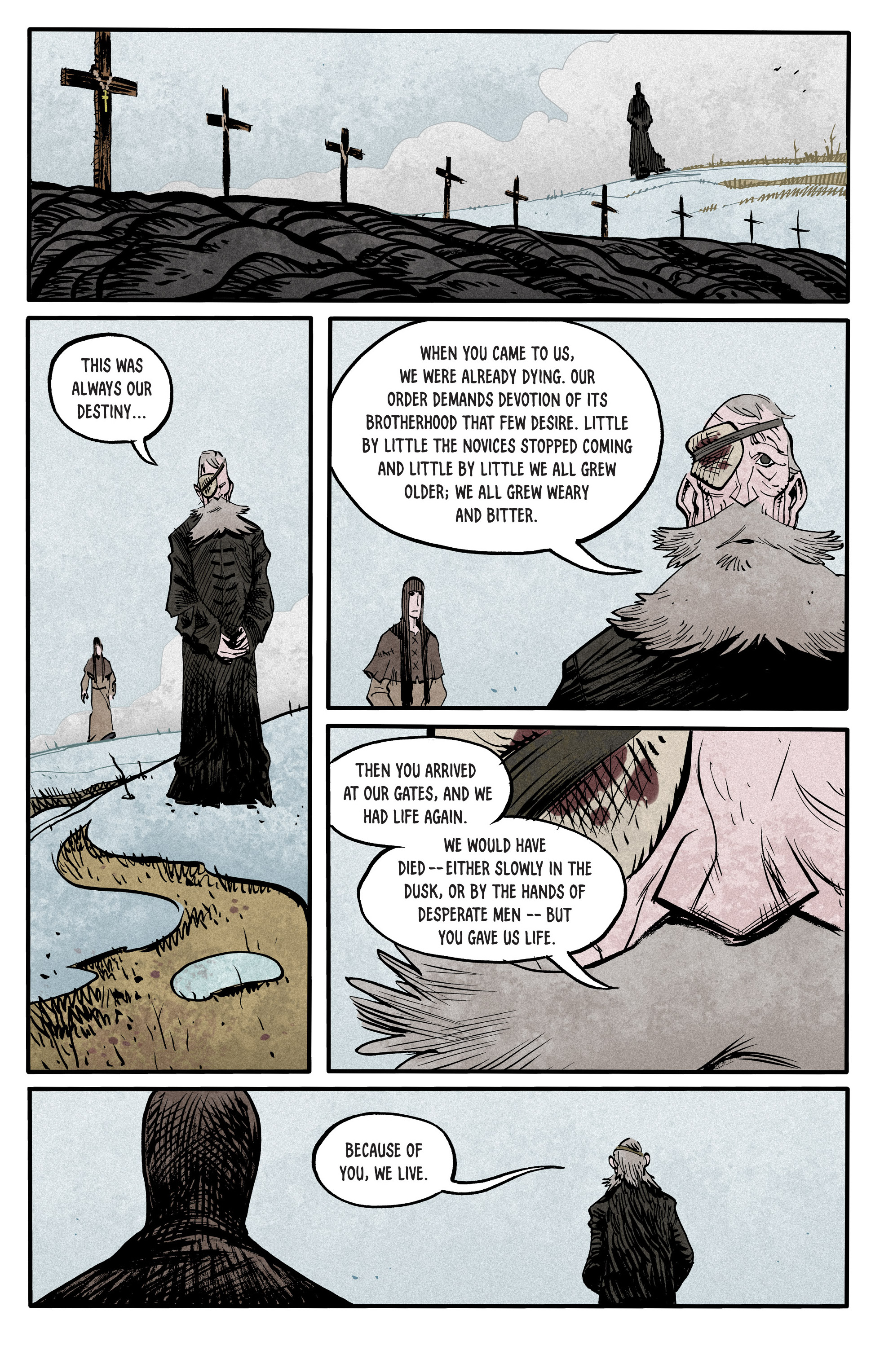 Read online Green Monk: Blood of the Martyrs comic -  Issue # TPB - 120