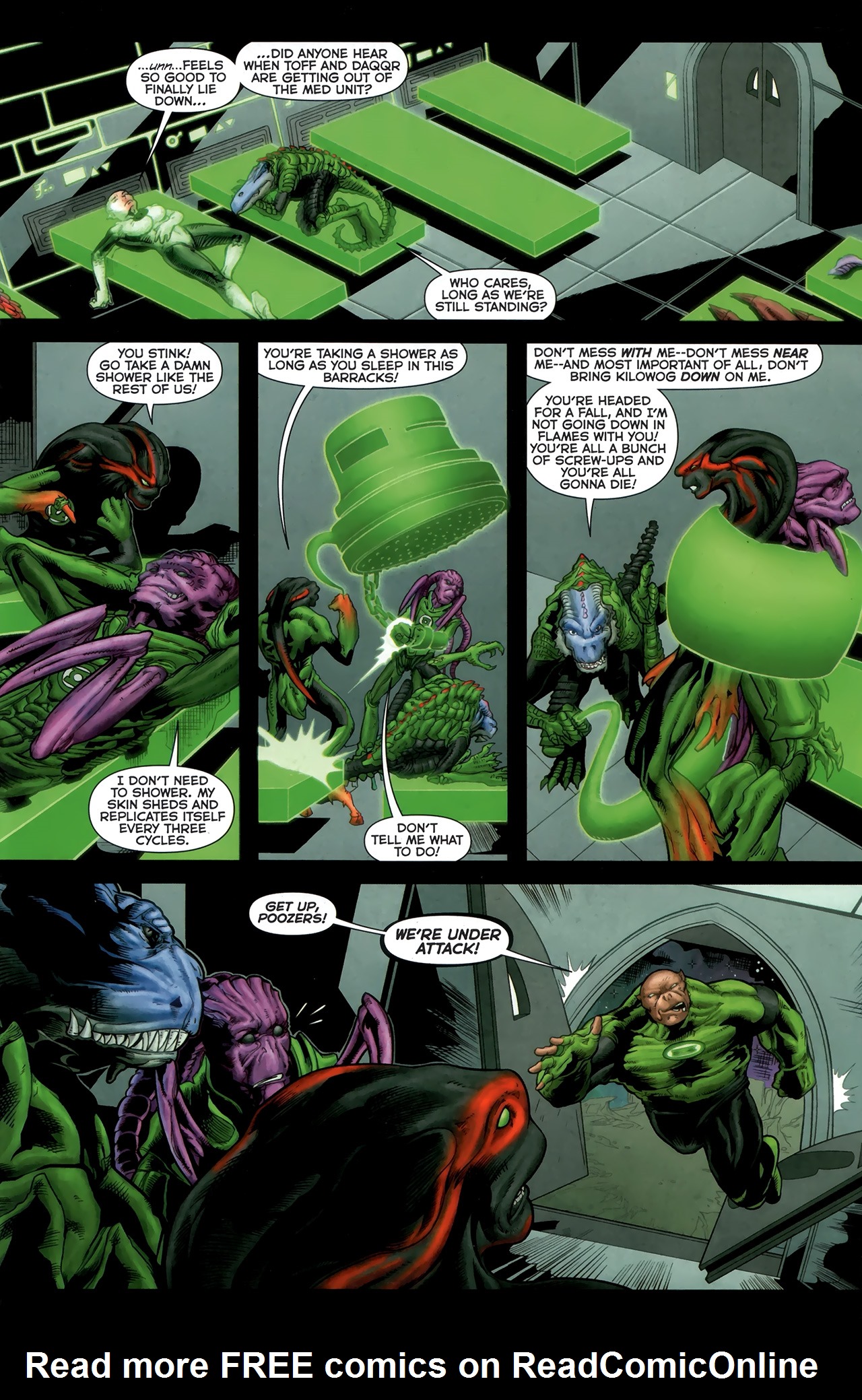 Read online Green Lantern Movie Prequel: Kilowog comic -  Issue # Full - 12