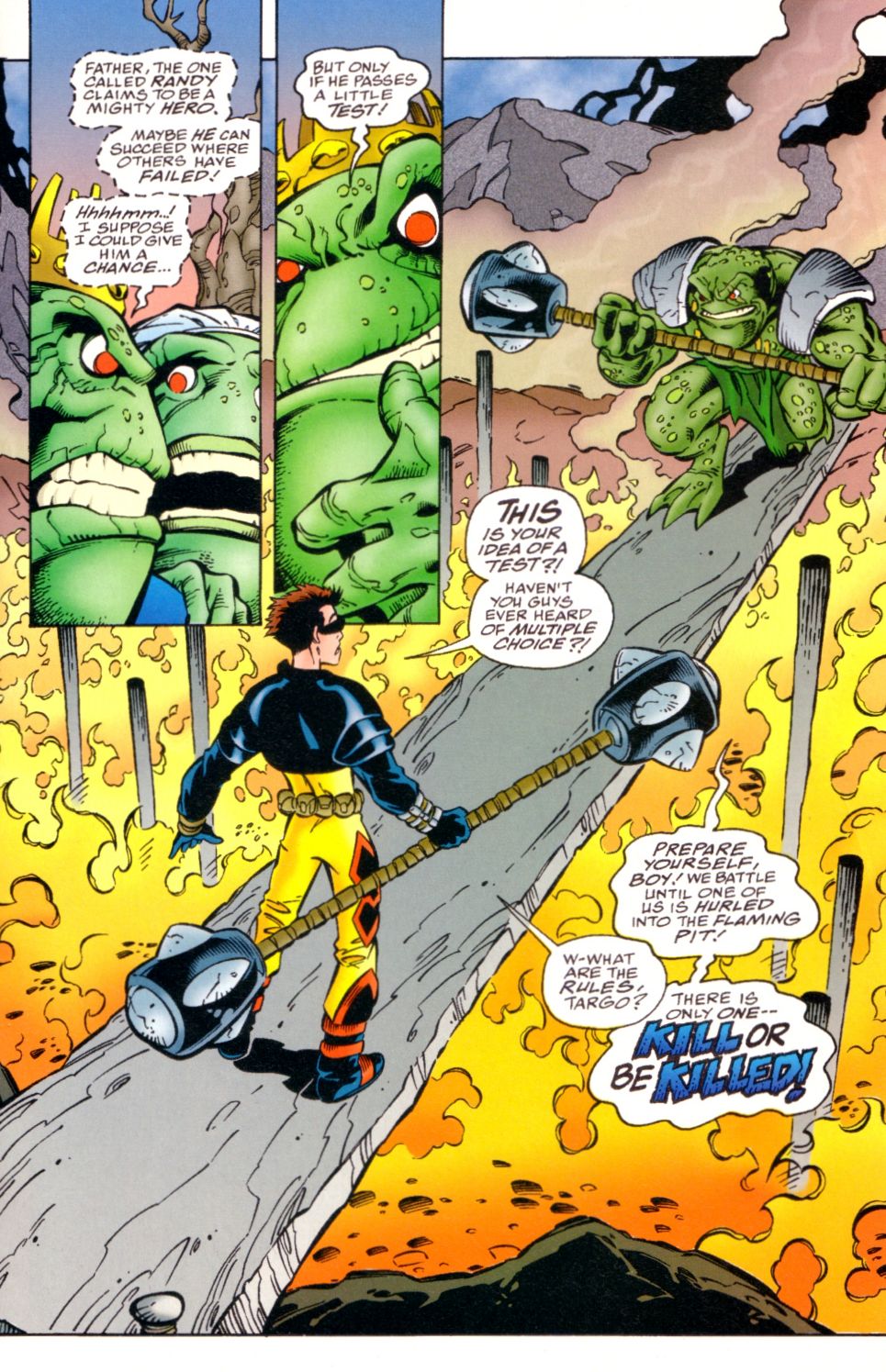 Read online Randy O'Donnell is The M@N comic -  Issue #3 - 11