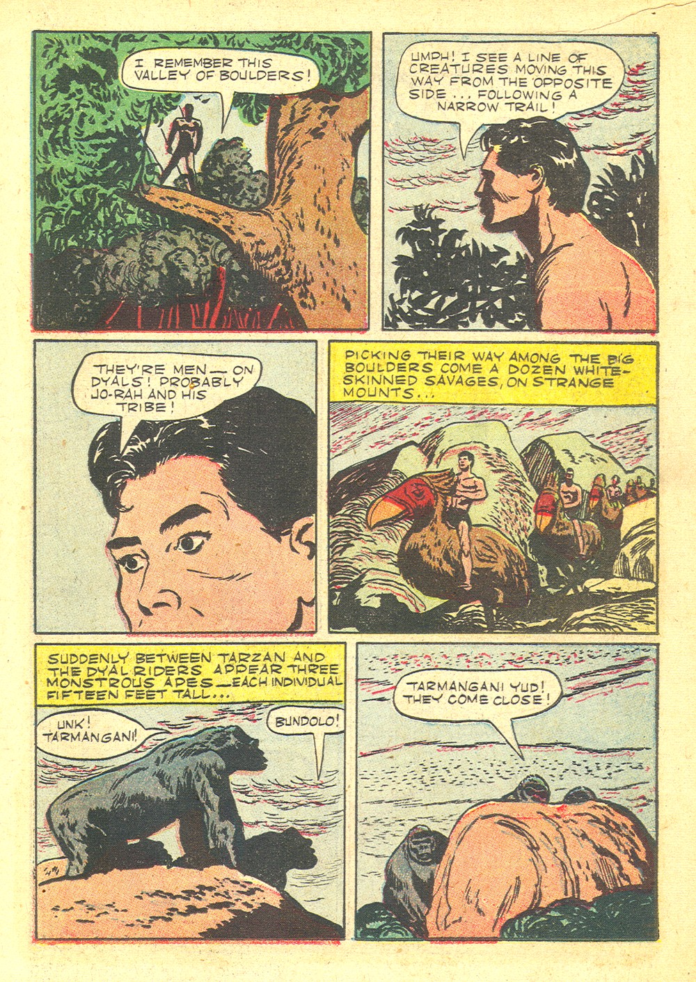 Read online Tarzan (1948) comic -  Issue #24 - 17