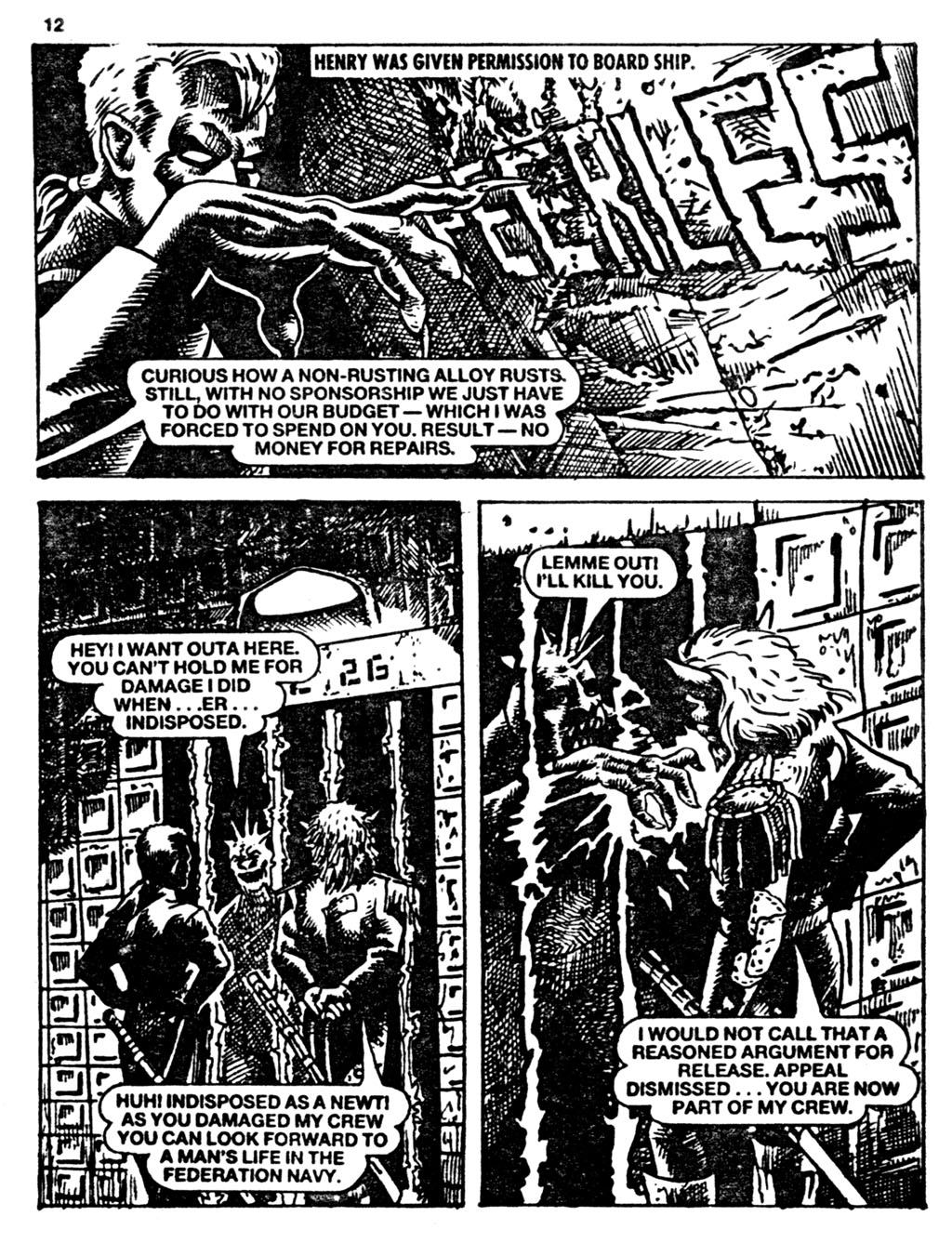 Read online Starblazer comic -  Issue #276 - 12