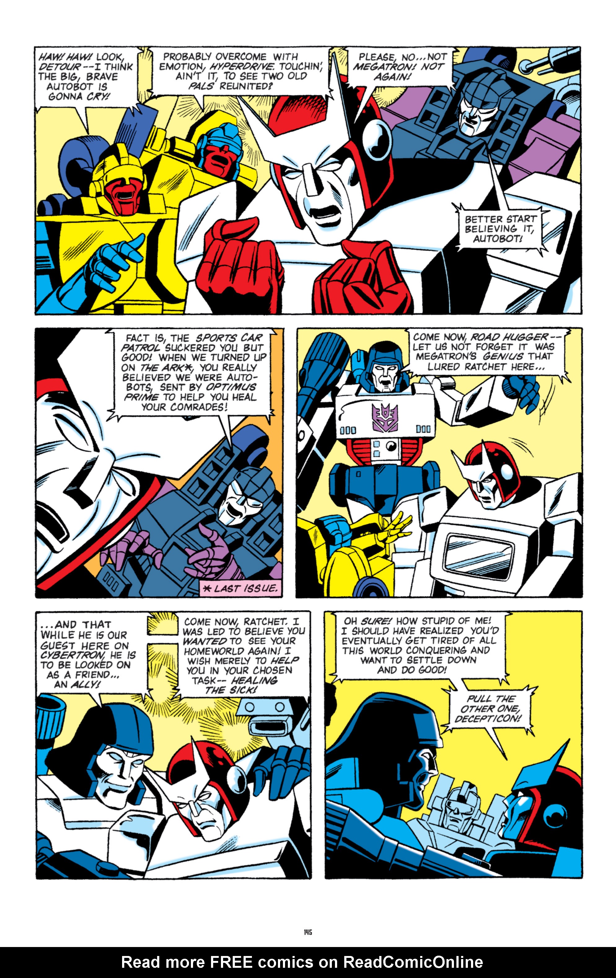 Read online The Transformers Classics comic -  Issue # TPB 5 - 146