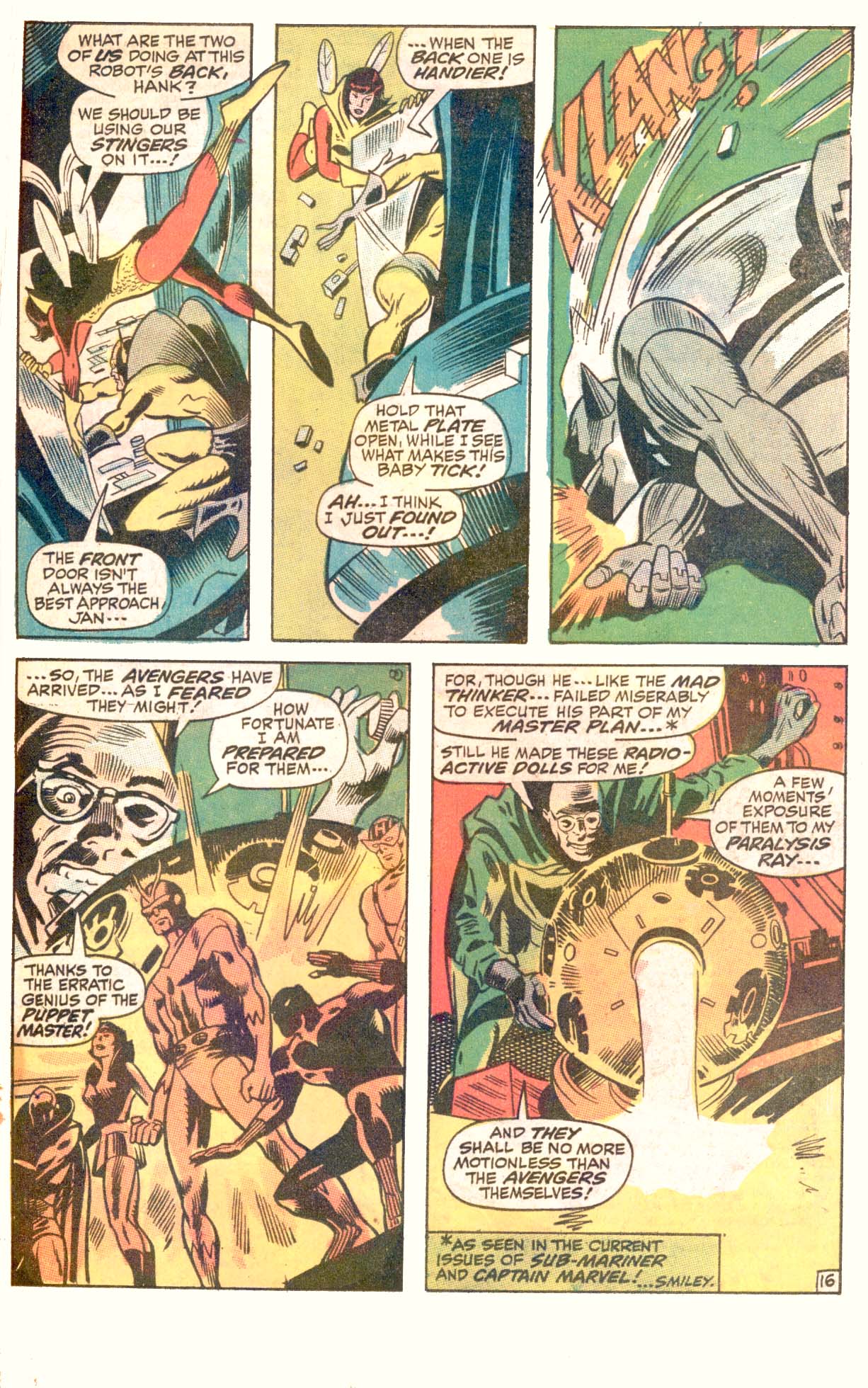 Read online The Avengers (1963) comic -  Issue #64 - 16