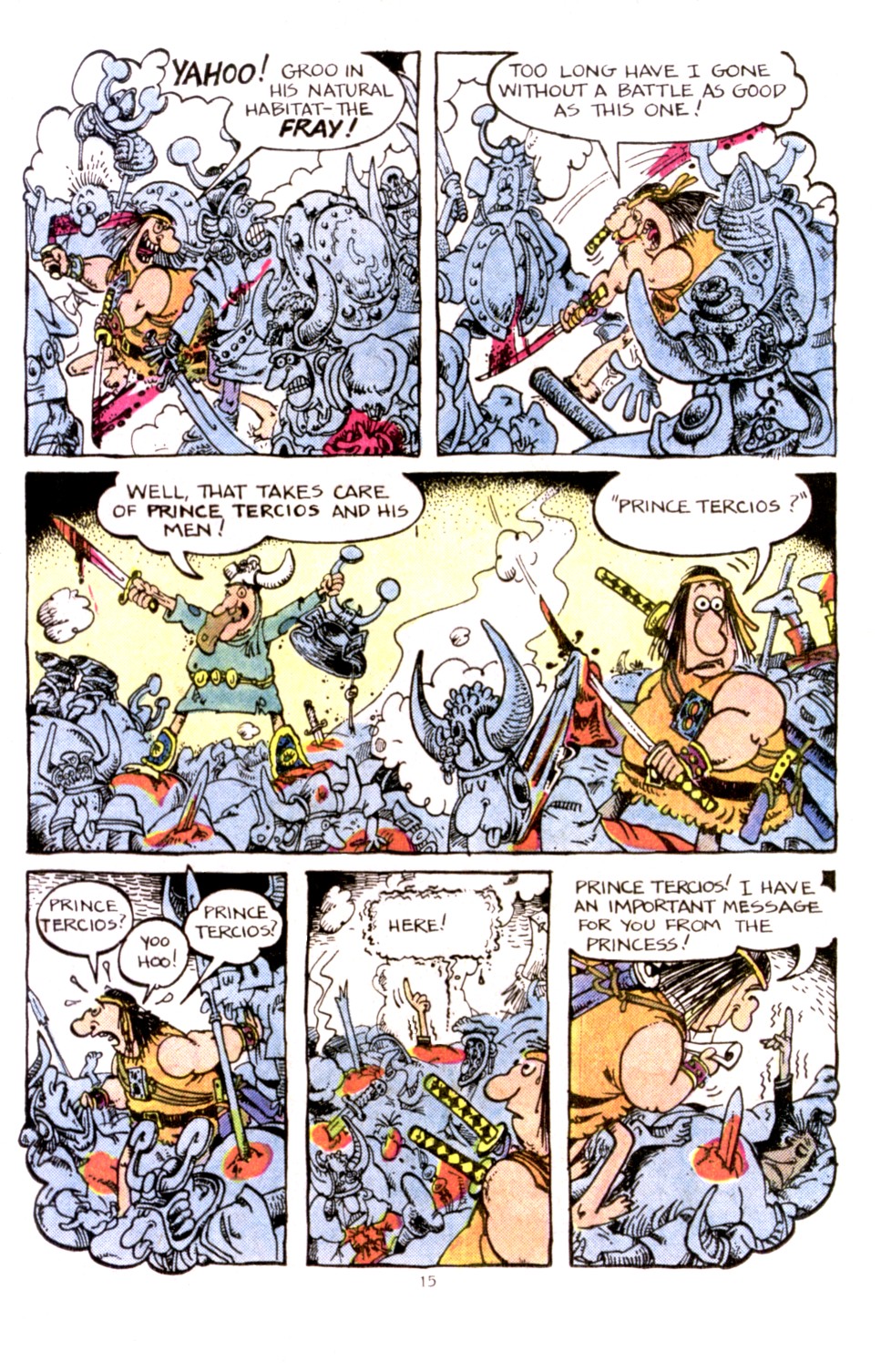 Read online Groo the Wanderer comic -  Issue #1 - 15