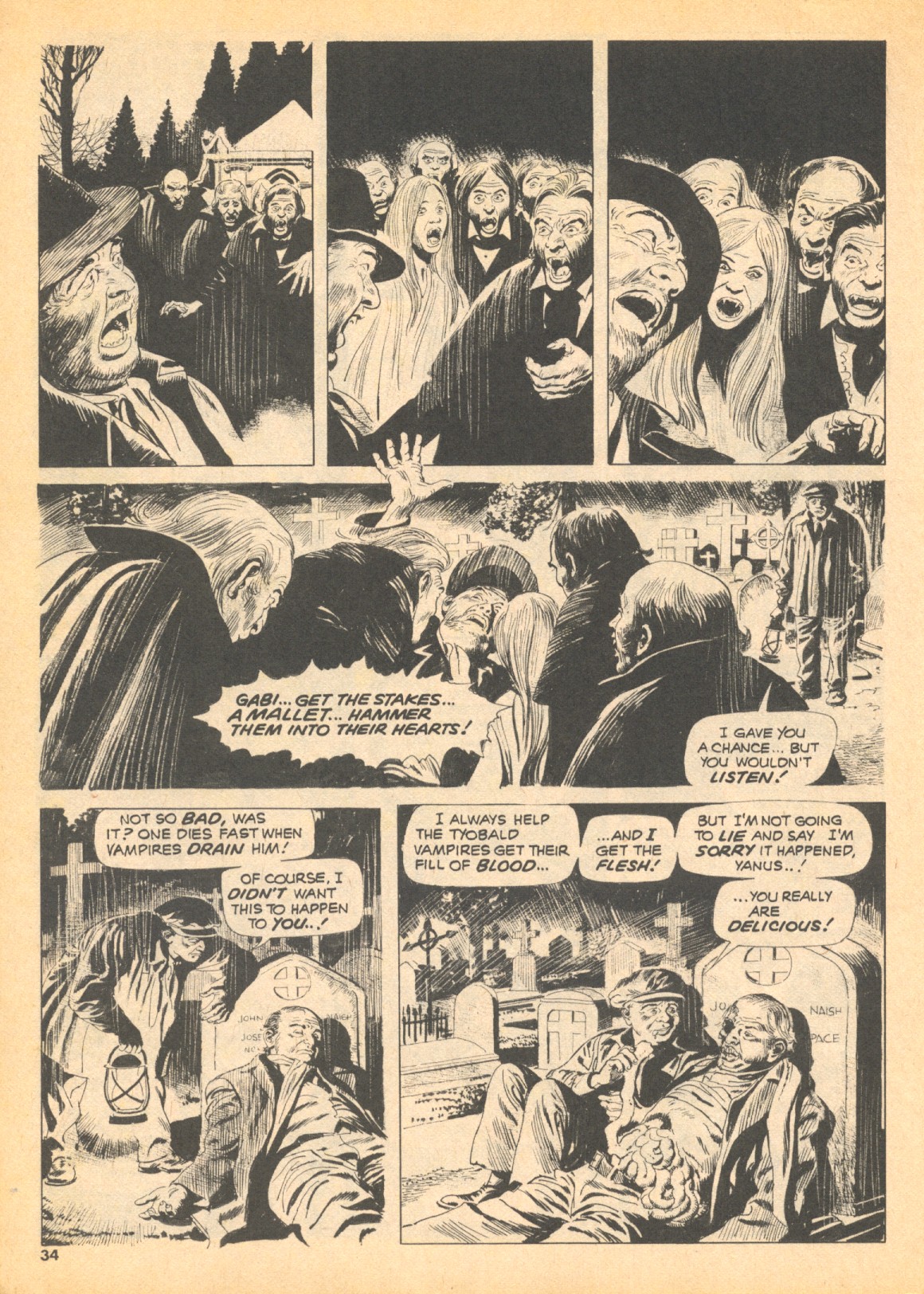 Read online Creepy (1964) comic -  Issue #61 - 34