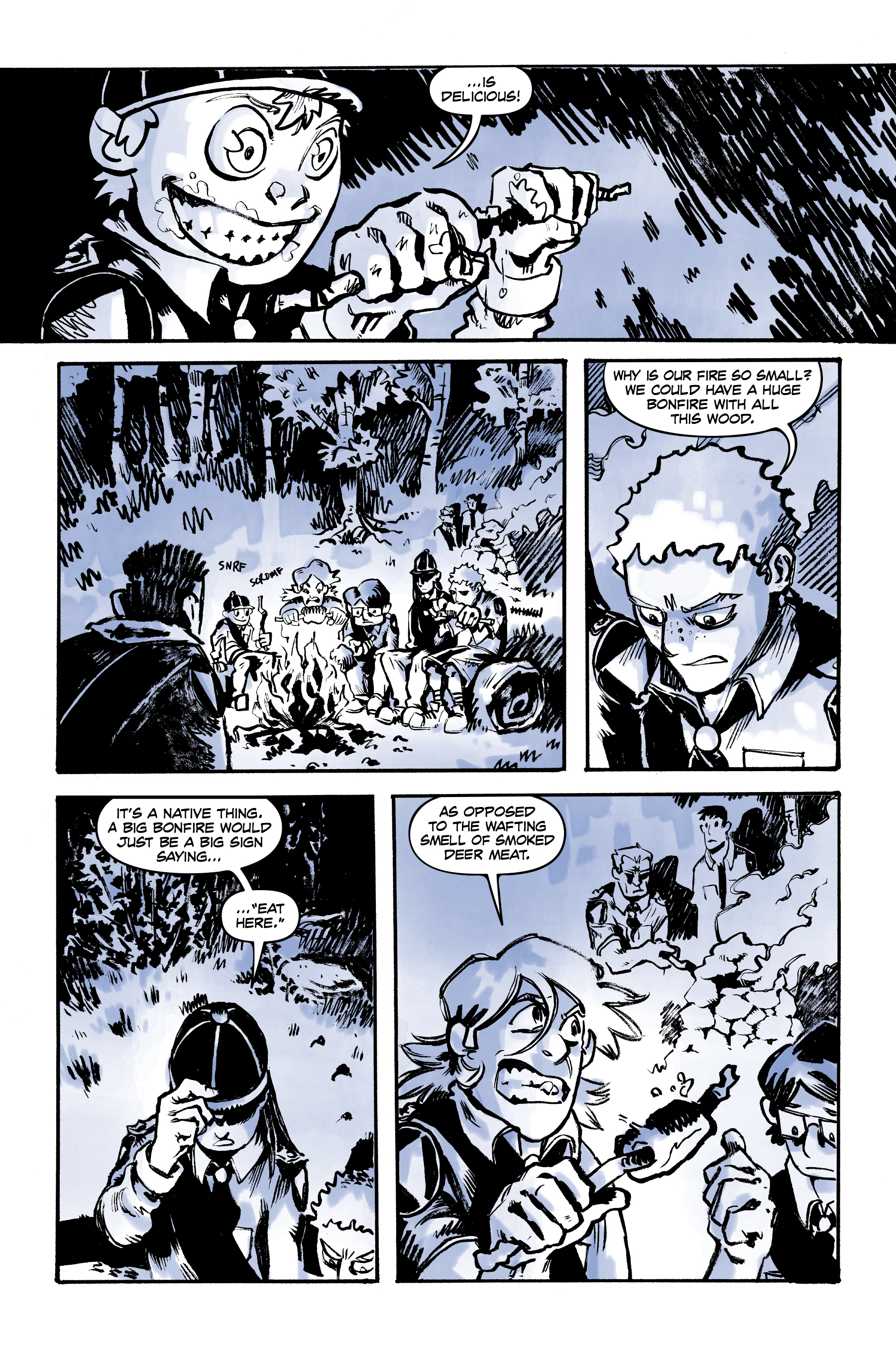 Read online Junior Braves of the Apocalypse: Out of the Woods comic -  Issue # TPB (Part 1) - 13