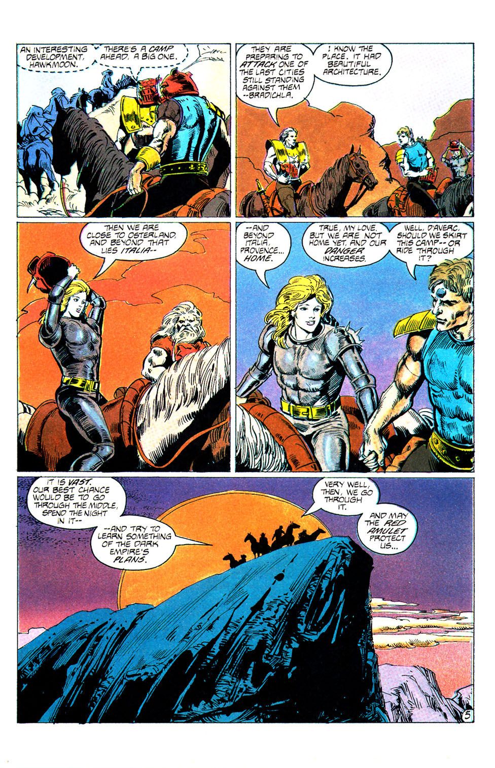 Read online Hawkmoon: The Mad God's Amulet comic -  Issue #4 - 7