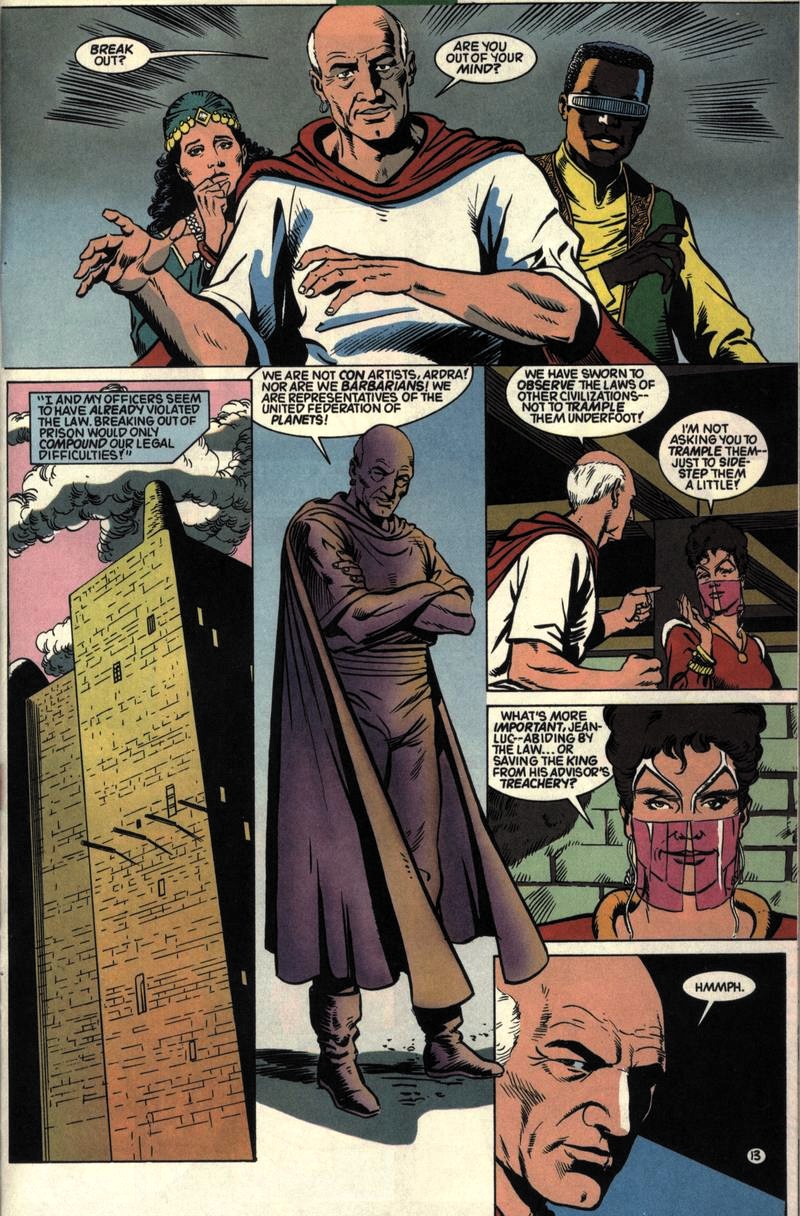 Read online Star Trek: The Next Generation (1989) comic -  Issue #37 - 14