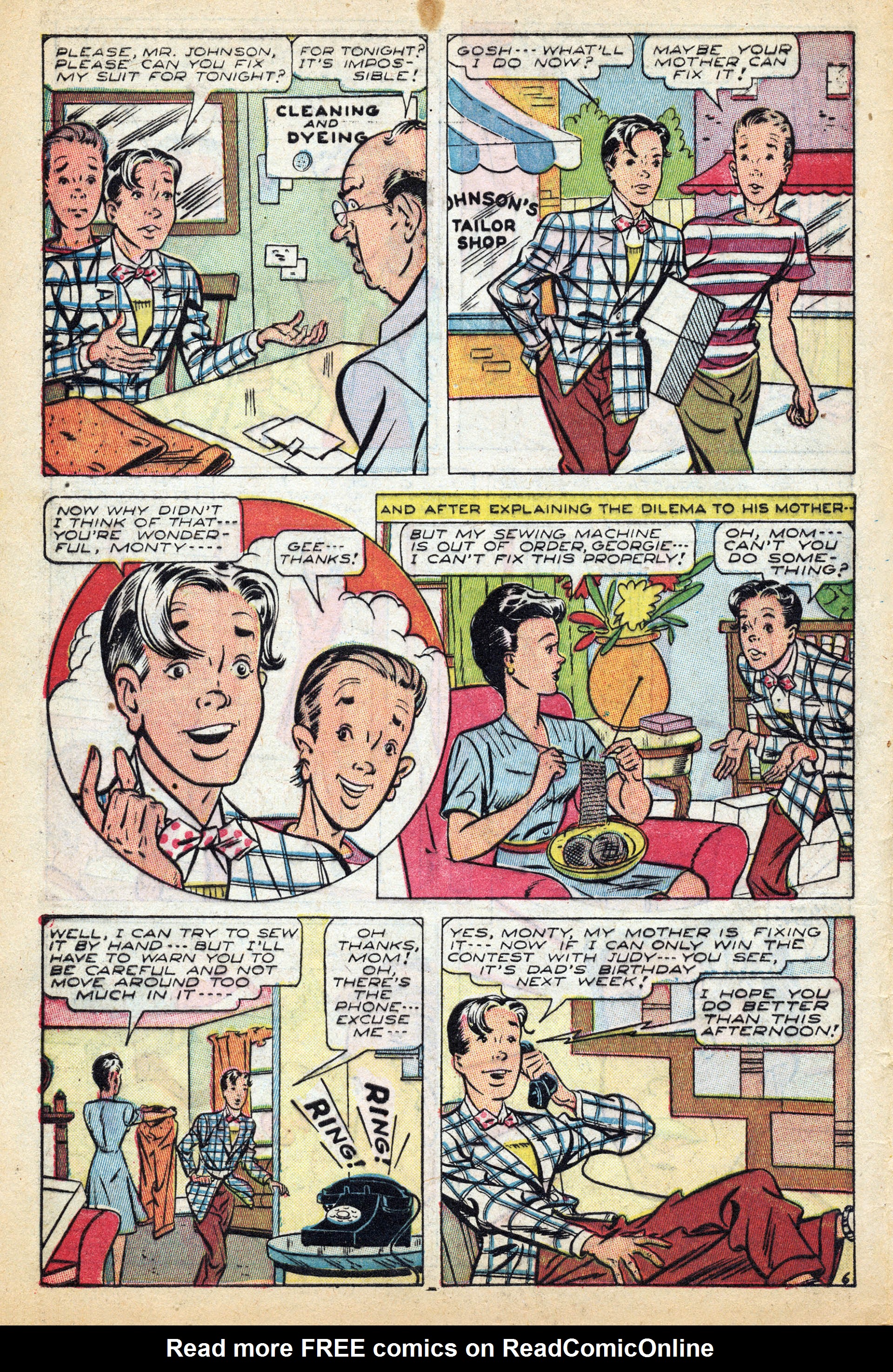 Read online Georgie Comics (1945) comic -  Issue #2 - 8