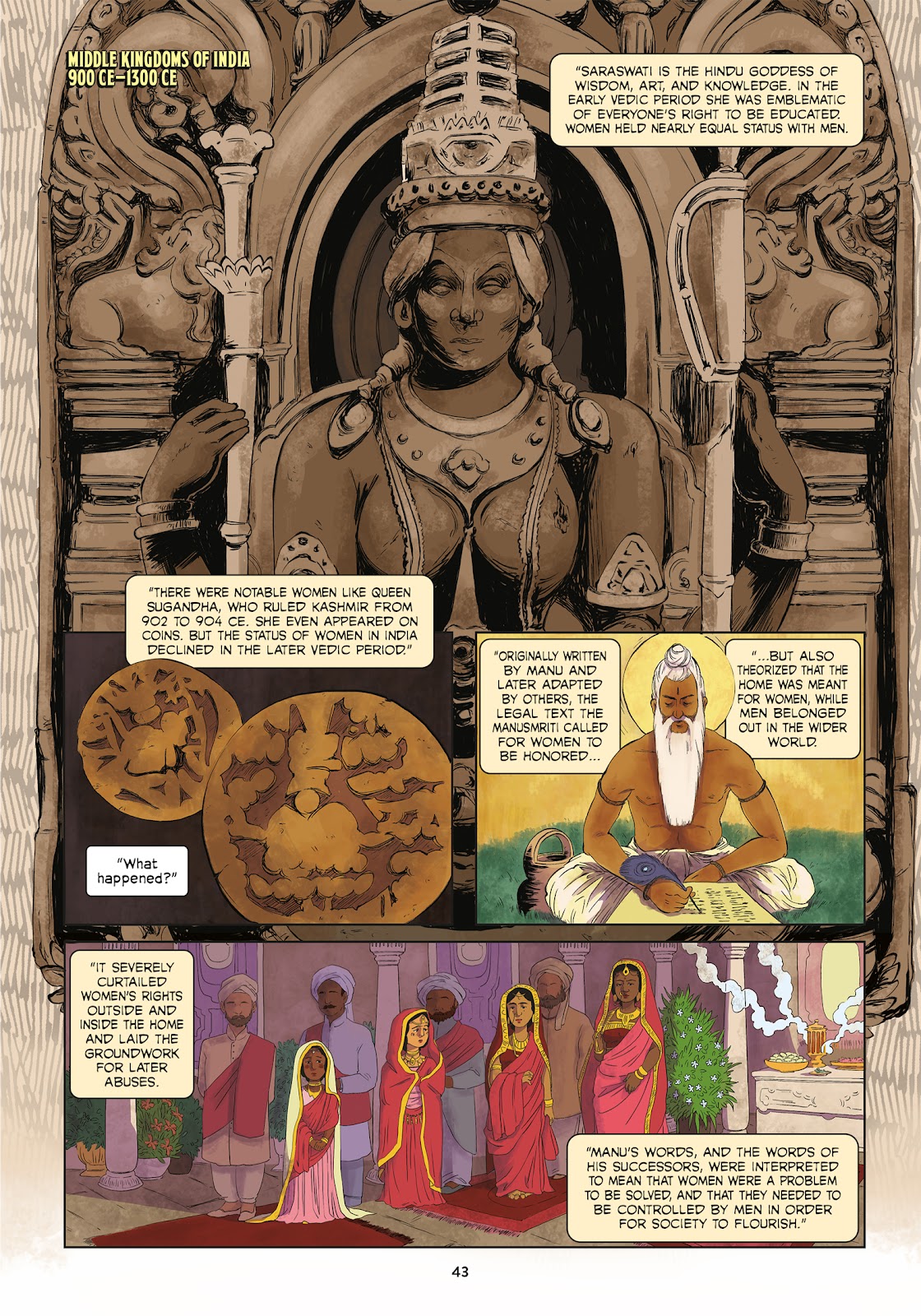 Amazons, Abolitionists, and Activists: A Graphic History of Women's Fight for Their Rights issue TPB (Part 1) - Page 48