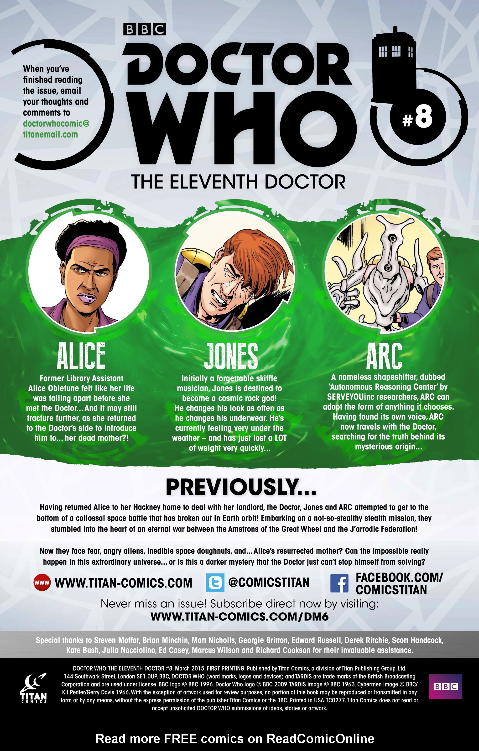 Read online Doctor Who: The Eleventh Doctor comic -  Issue #8 - 3