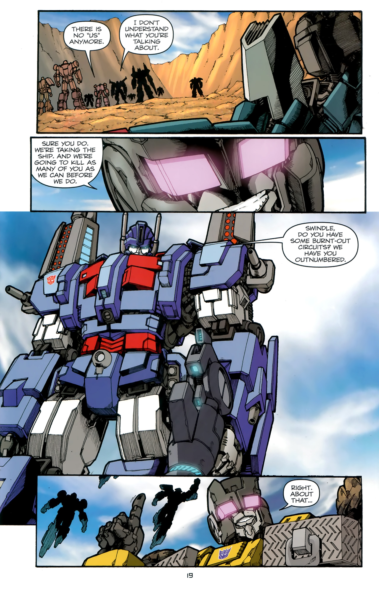 Read online The Transformers (2009) comic -  Issue #5 - 22