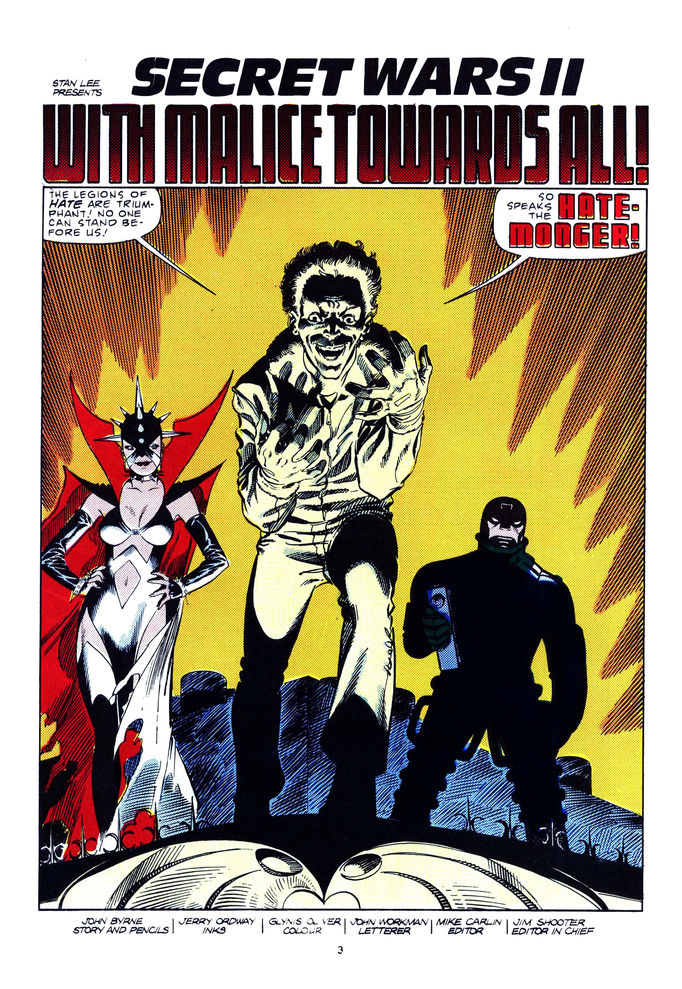 Read online Secret Wars (1985) comic -  Issue #40 - 3