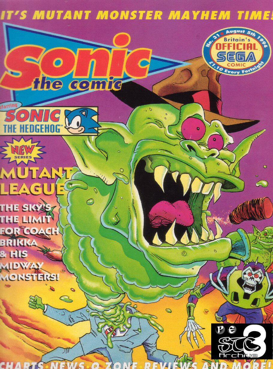 Read online Sonic the Comic comic -  Issue #31 - 1