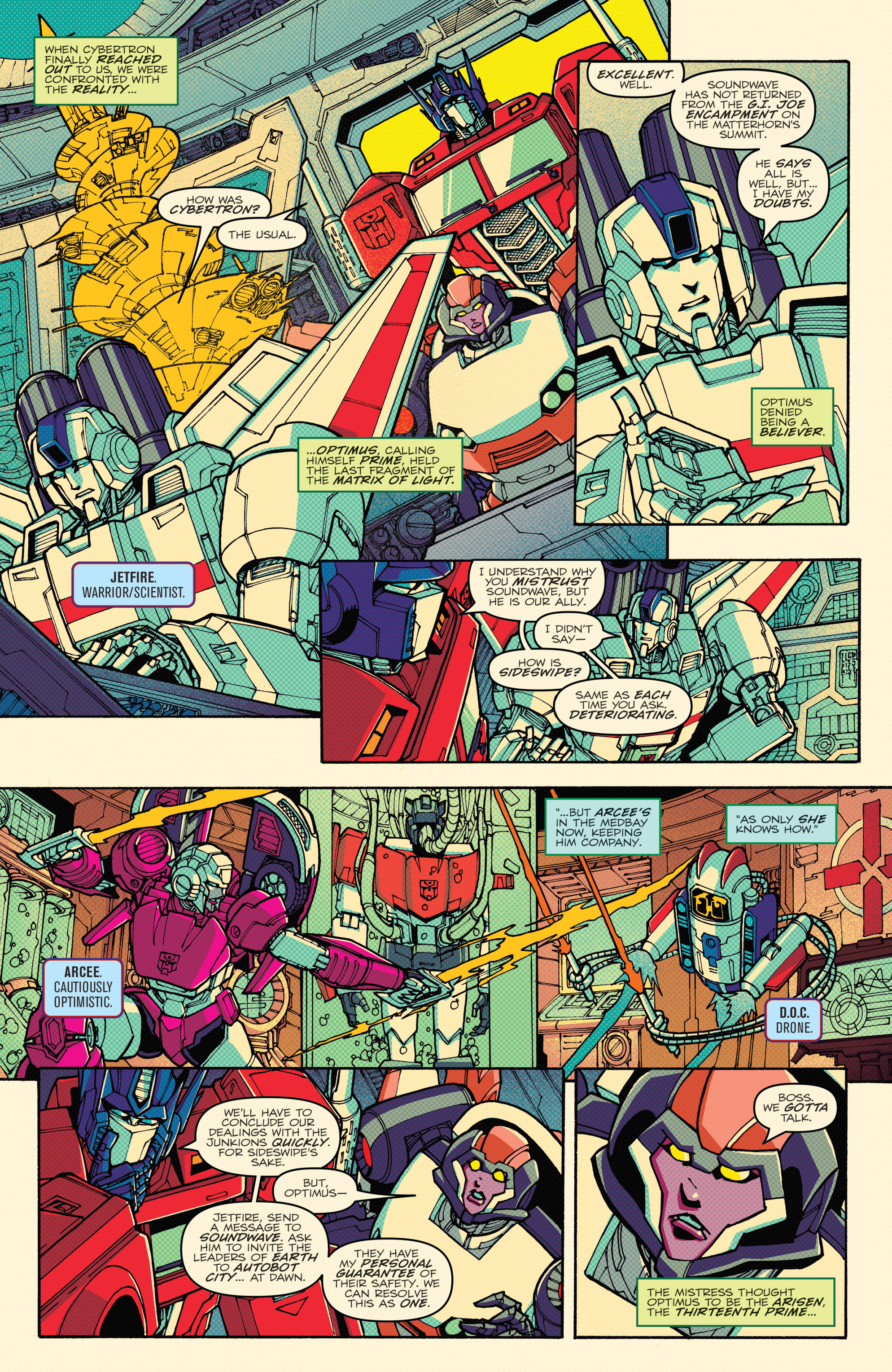 Read online Optimus Prime comic -  Issue #4 - 10