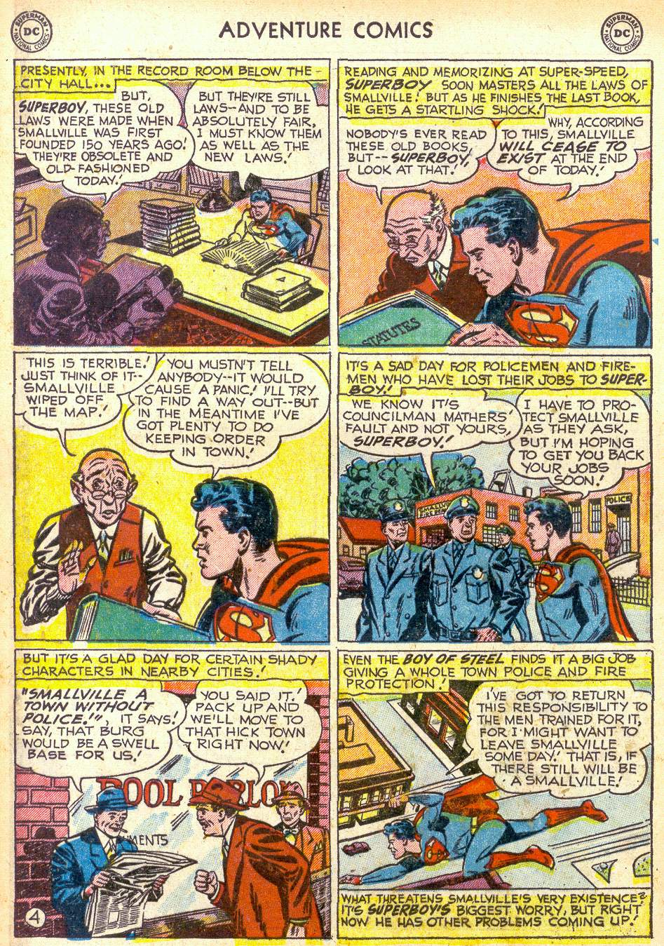 Read online Adventure Comics (1938) comic -  Issue #172 - 6