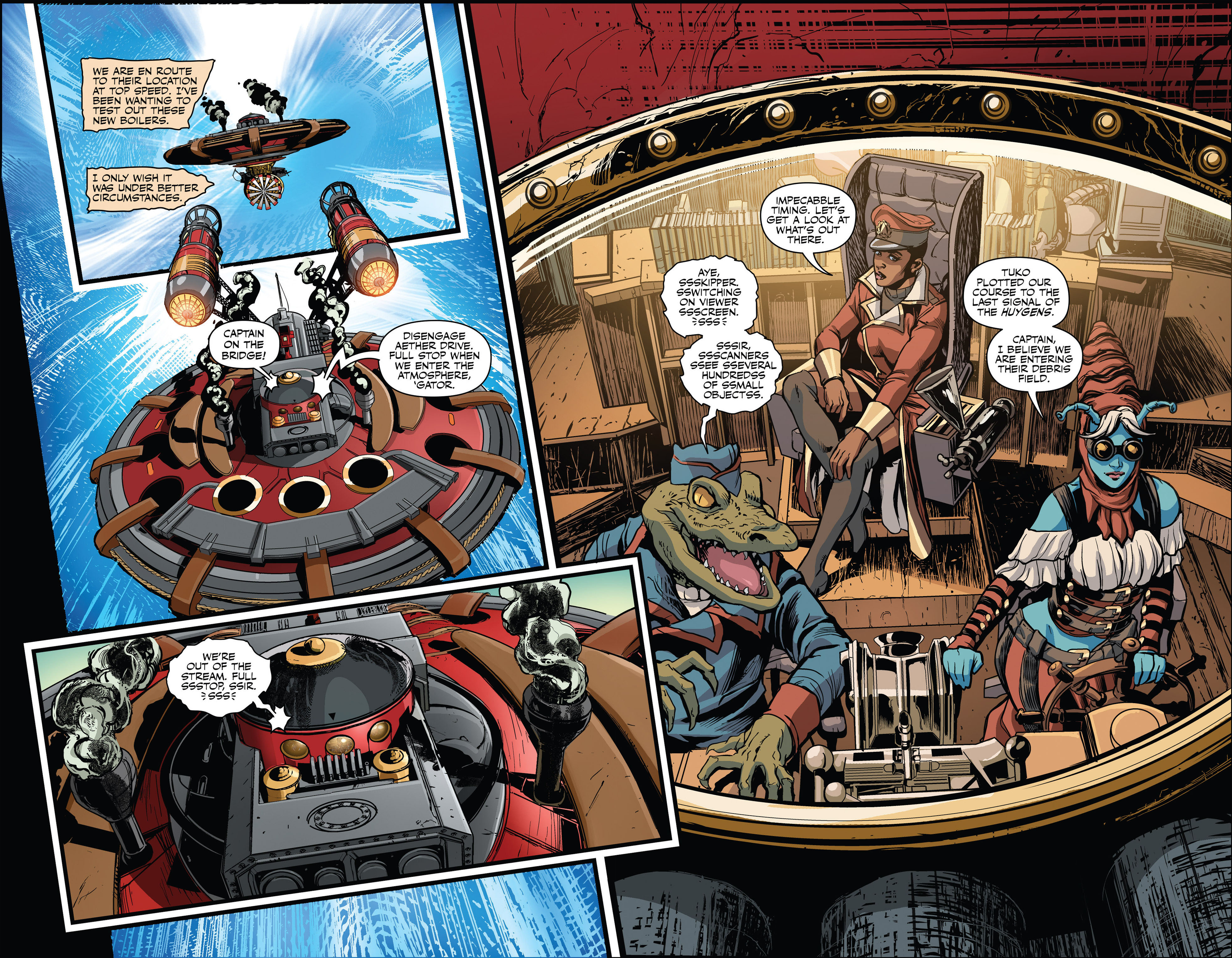 Read online Airship Enterprise: The Infernal Machine comic -  Issue #1 - 4