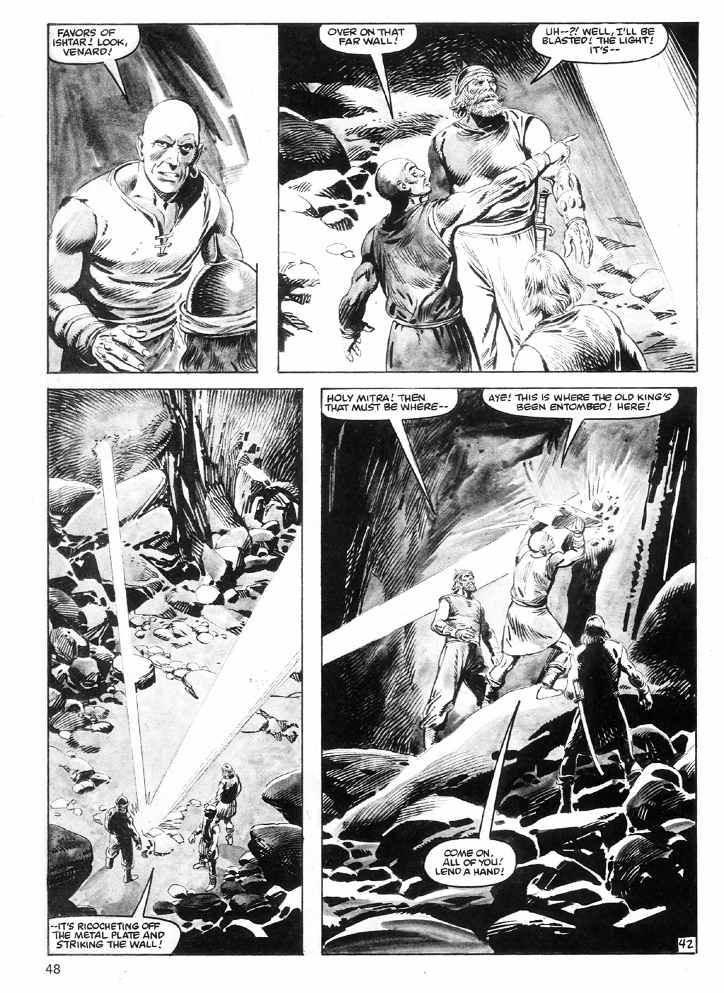 Read online The Savage Sword Of Conan comic -  Issue #98 - 48