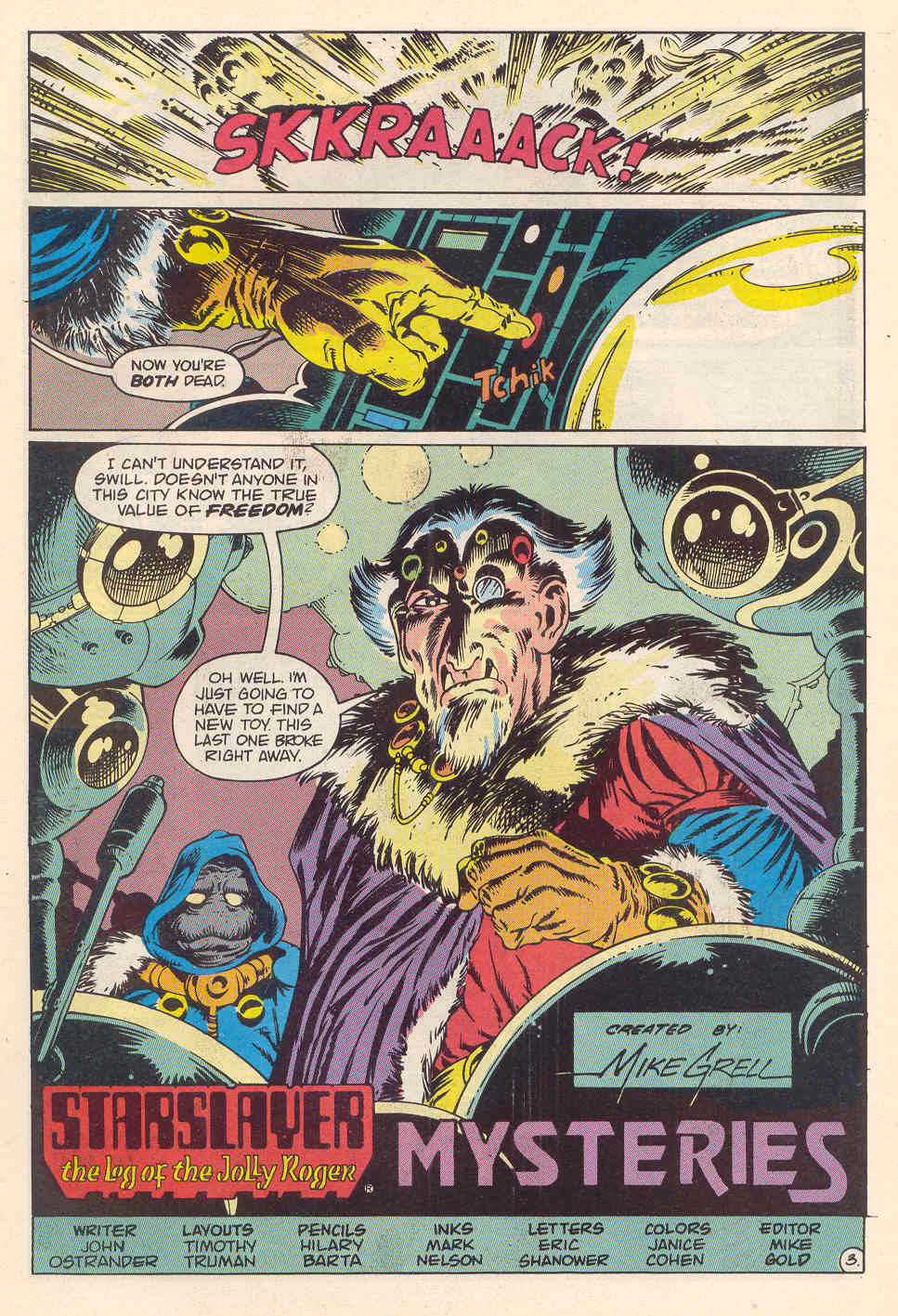 Read online Starslayer comic -  Issue #25 - 5