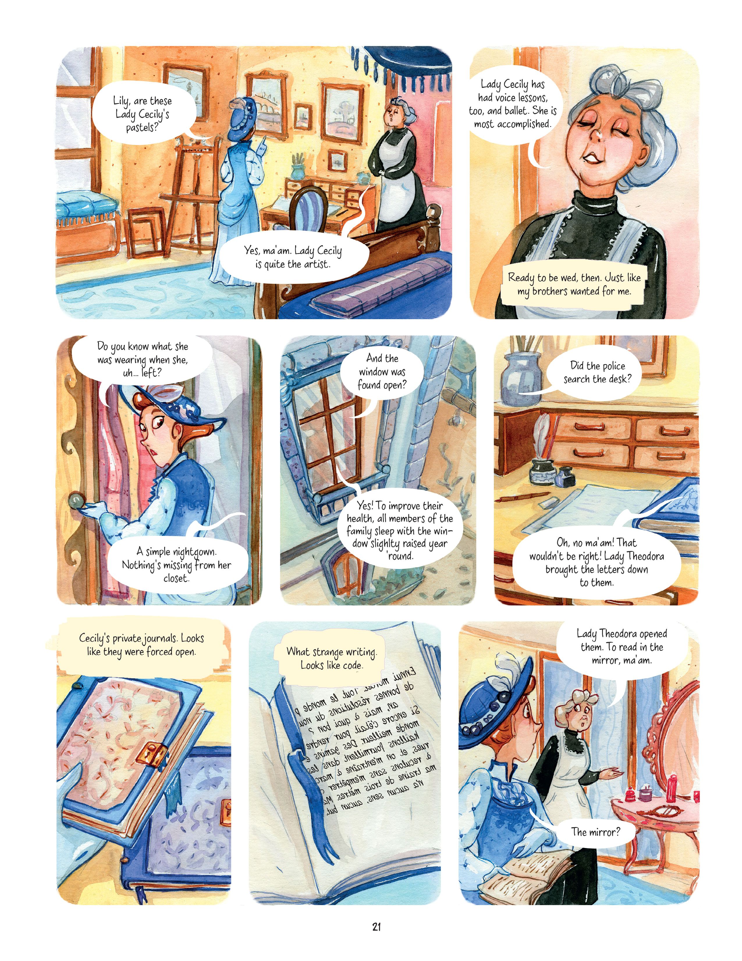 Read online An Enola Holmes Mystery comic -  Issue #2 - 23