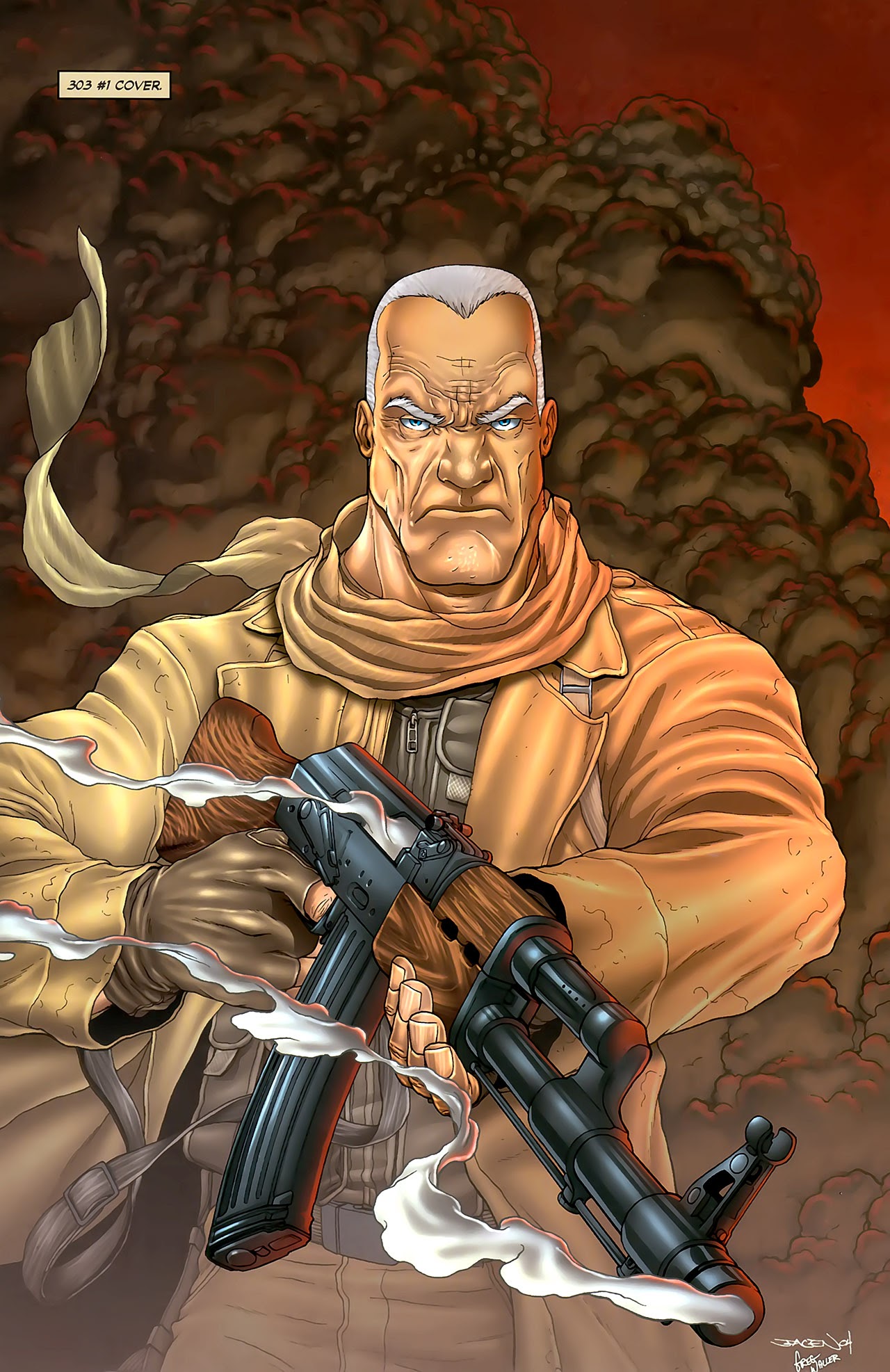 Read online Garth Ennis' 303 comic -  Issue #0 - 5