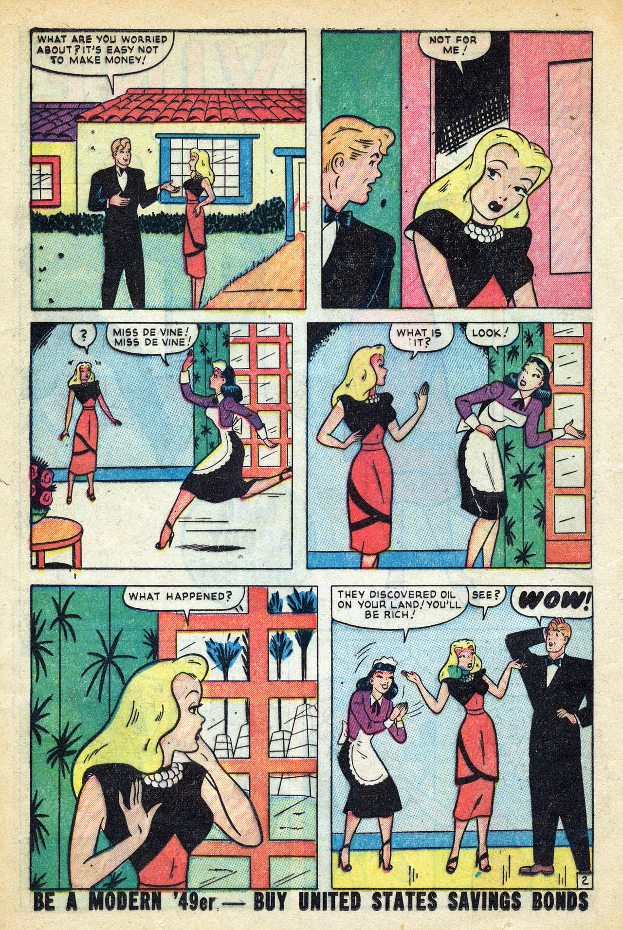 Read online Nellie The Nurse (1945) comic -  Issue #20 - 20