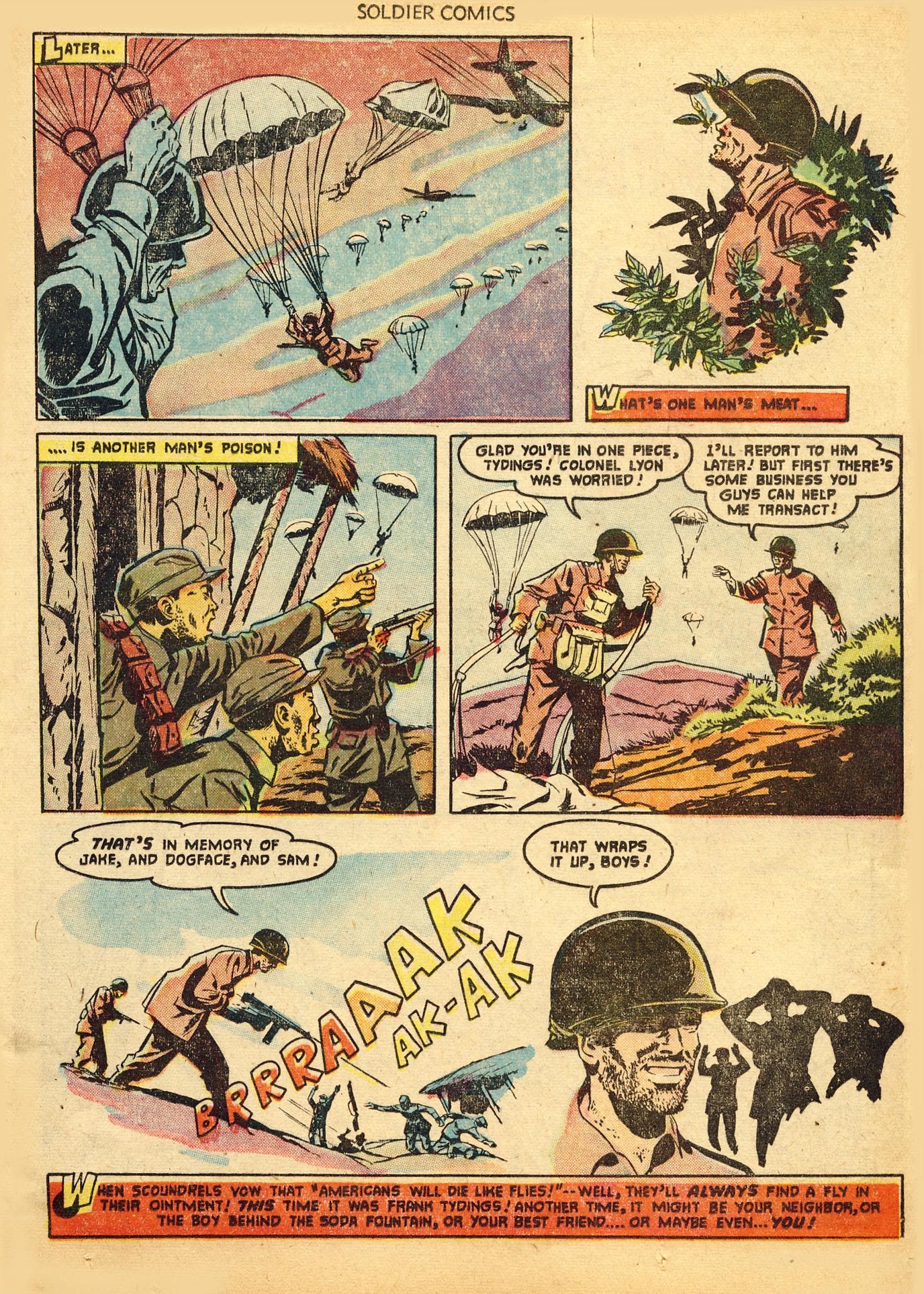 Read online Soldier Comics comic -  Issue #1 - 13