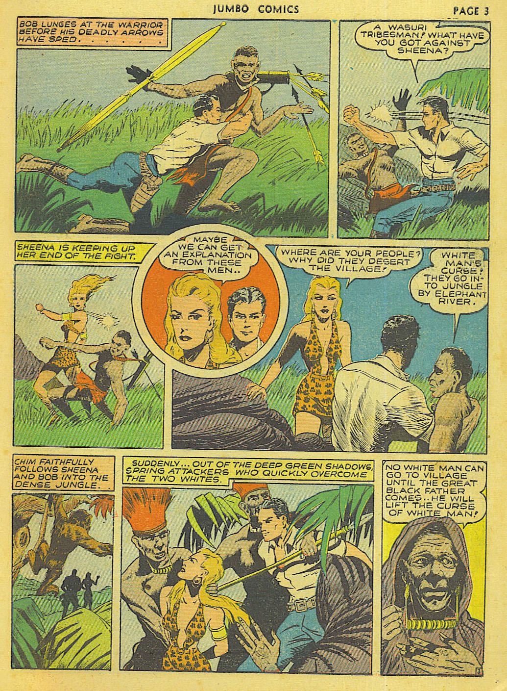 Read online Jumbo Comics comic -  Issue #28 - 5