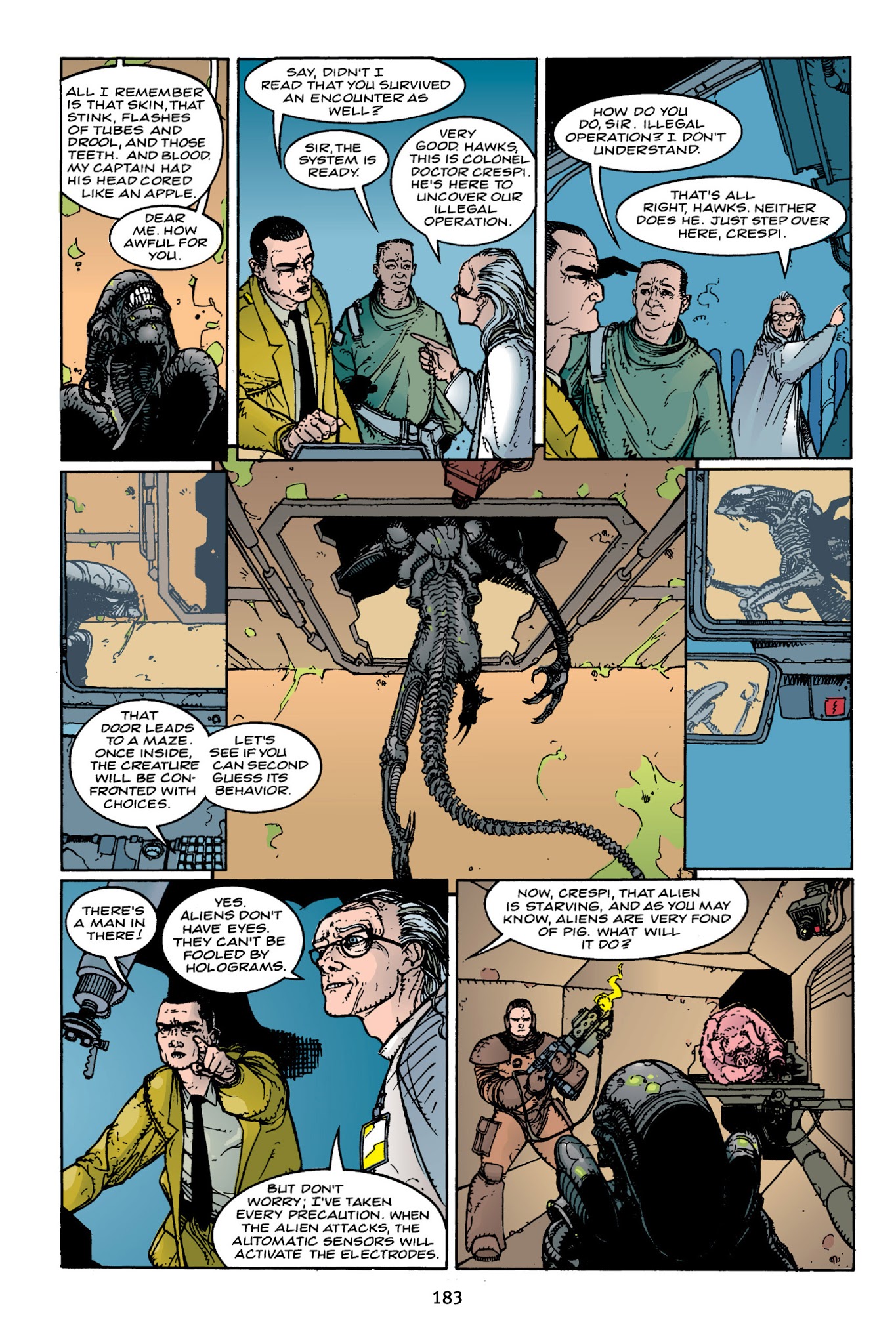 Read online Aliens Omnibus comic -  Issue # TPB 3 - 184