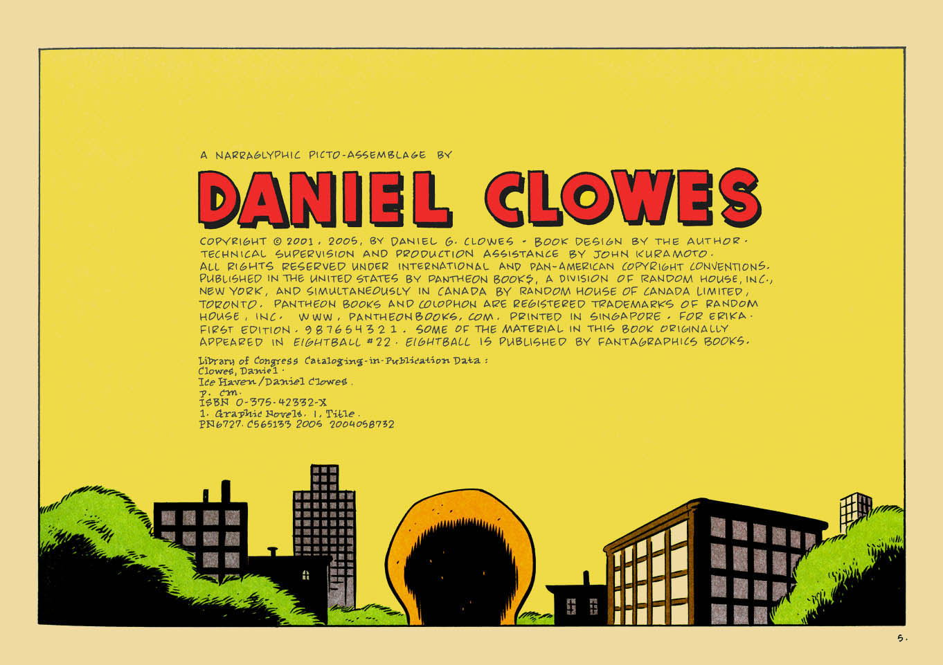 Read online Ice Haven comic -  Issue # TPB - 9