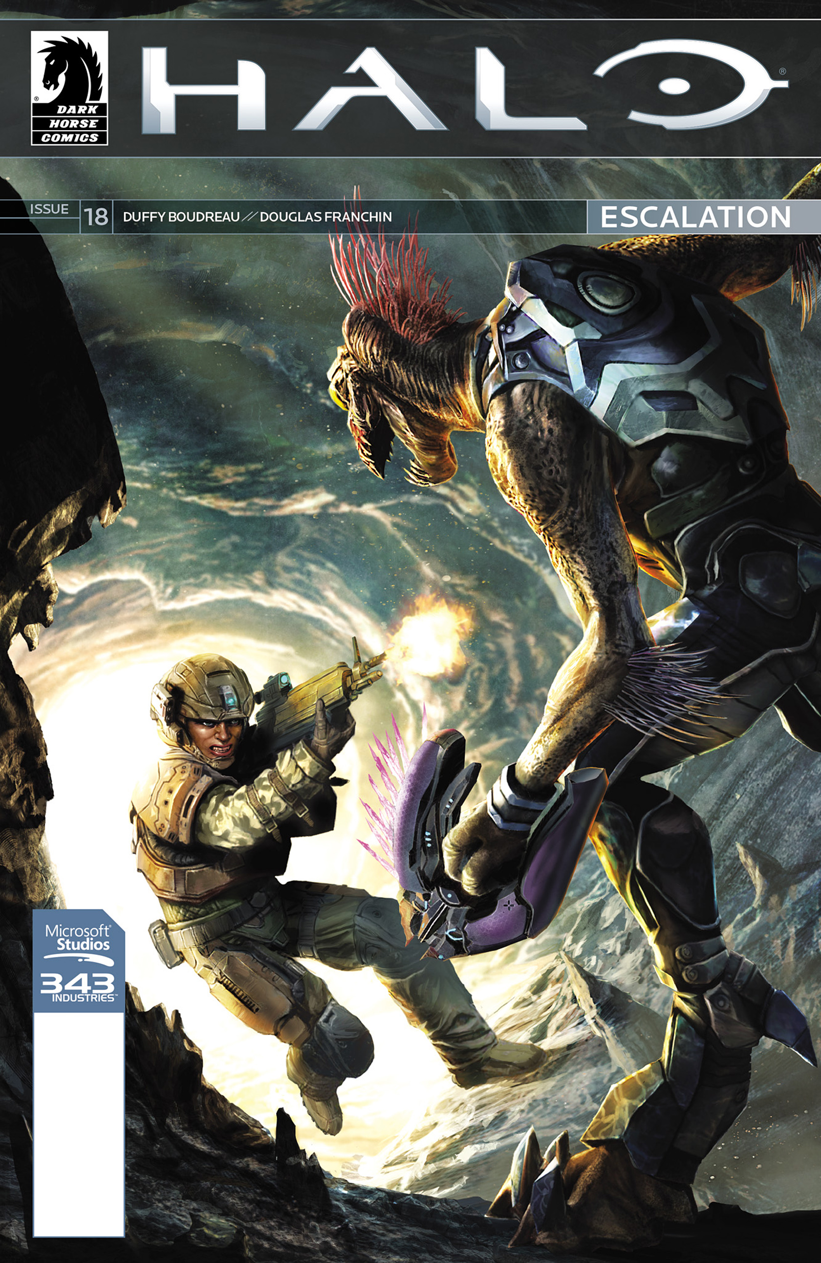 Read online Halo: Escalation comic -  Issue #18 - 1