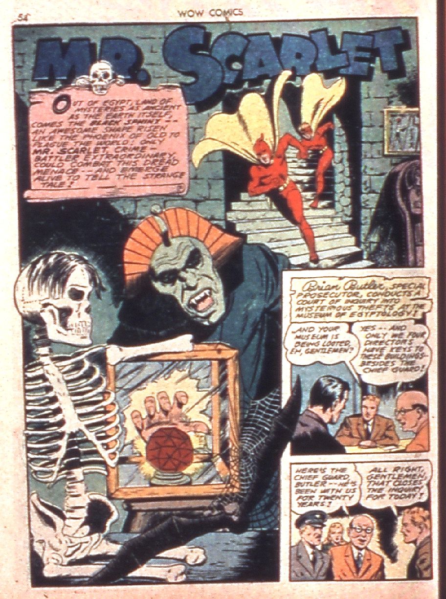 Read online Wow Comics comic -  Issue #7 - 54