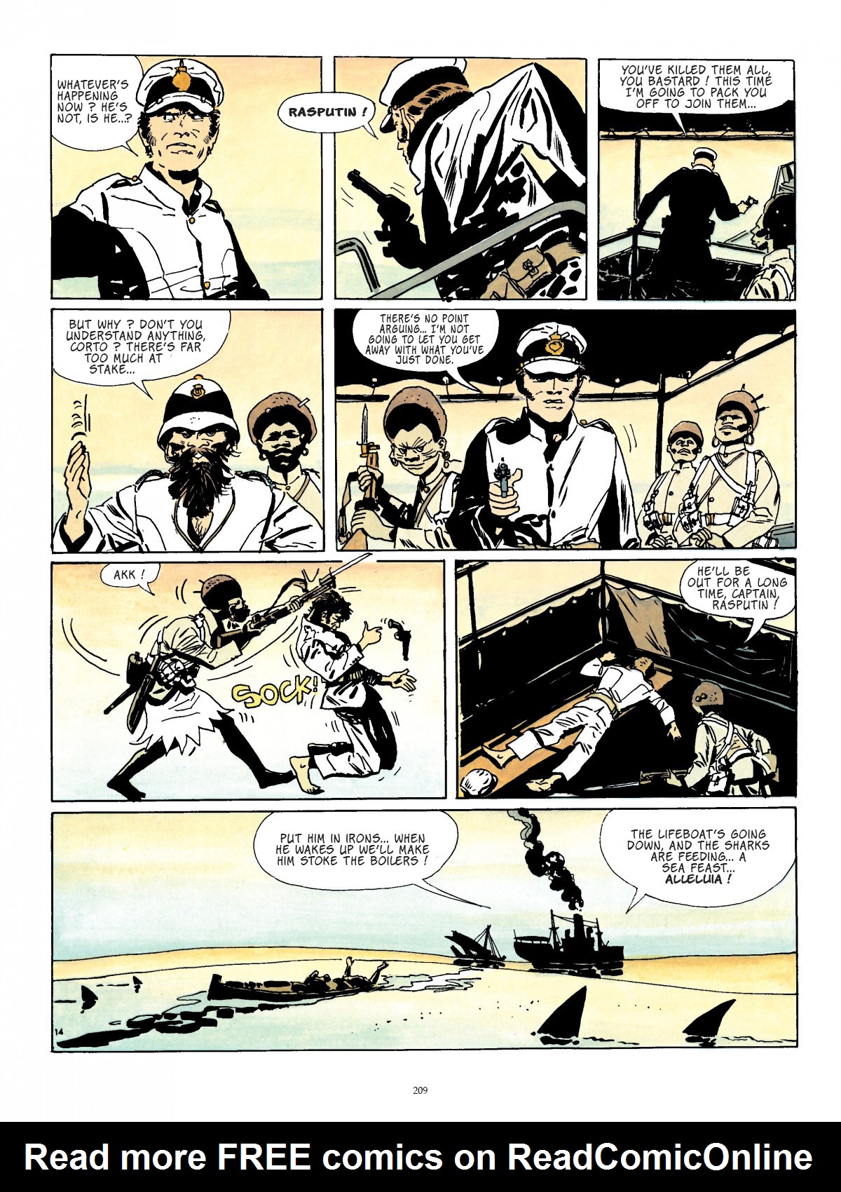 Read online Corto Maltese comic -  Issue # TPB 2 (Part 2) - 99