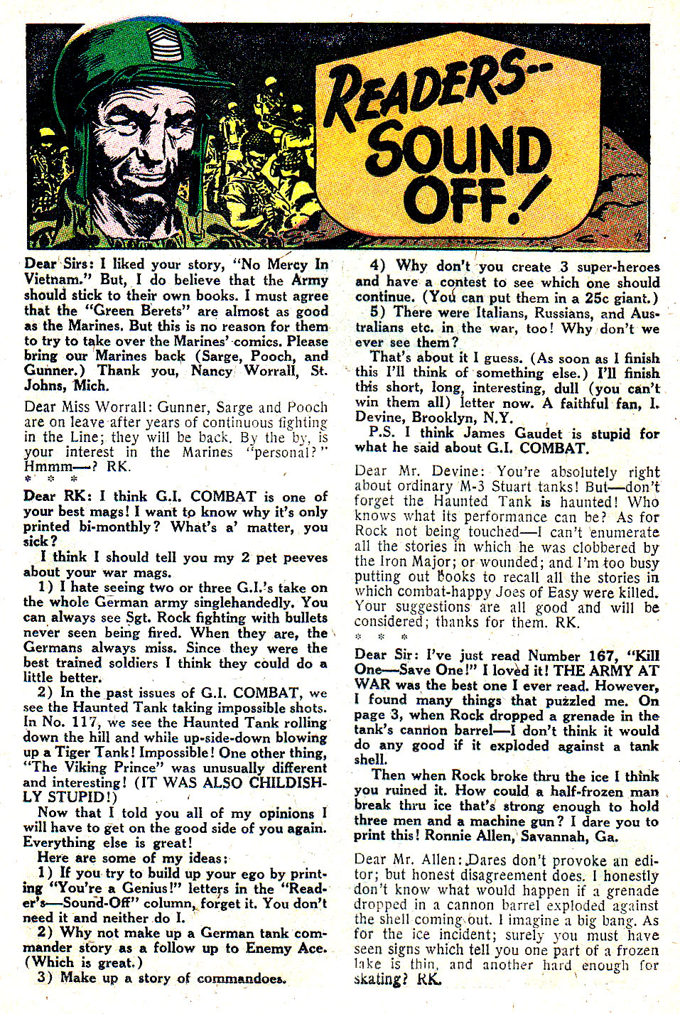 Read online G.I. Combat (1952) comic -  Issue #124 - 16