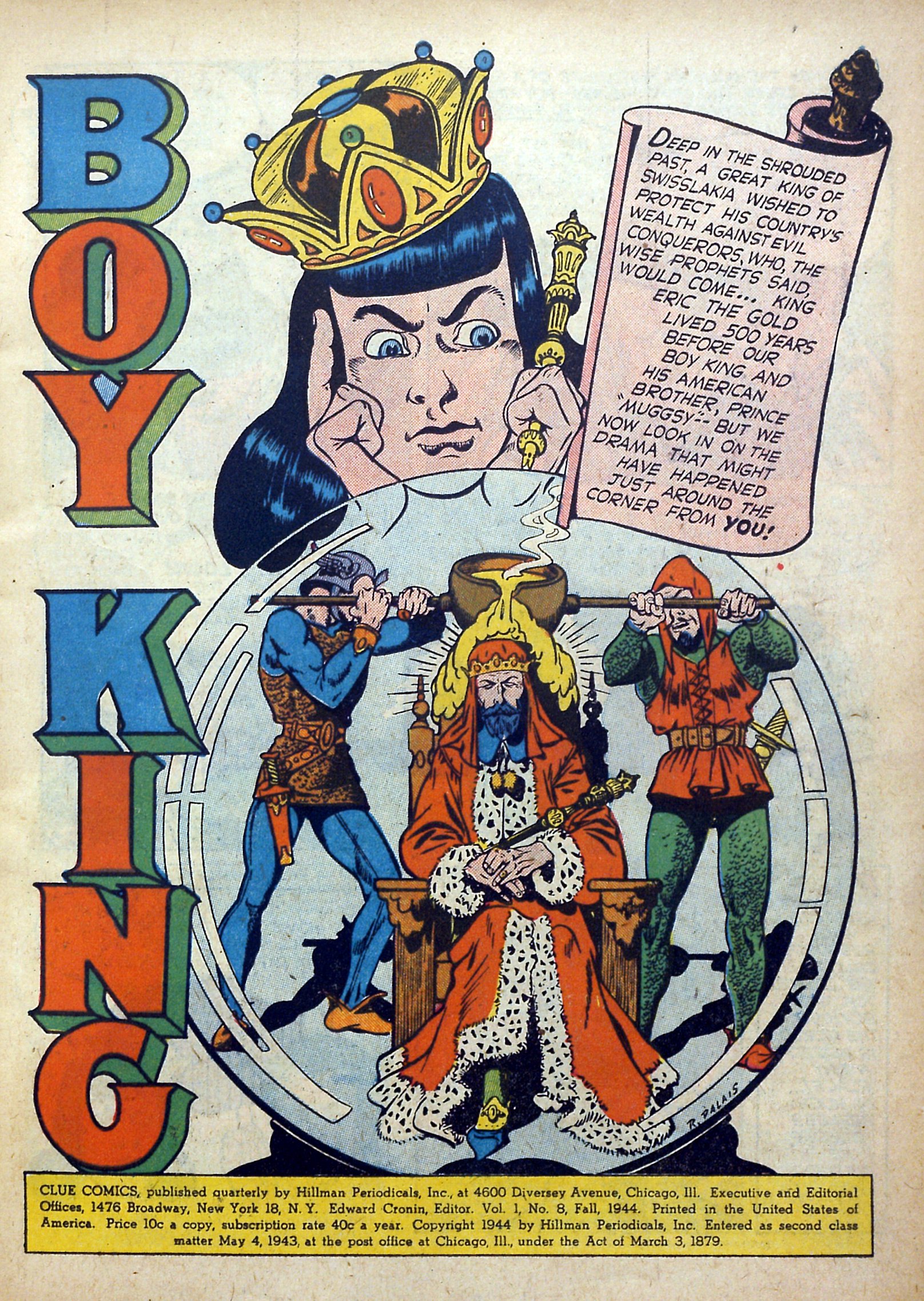 Read online Clue Comics comic -  Issue #8 - 3