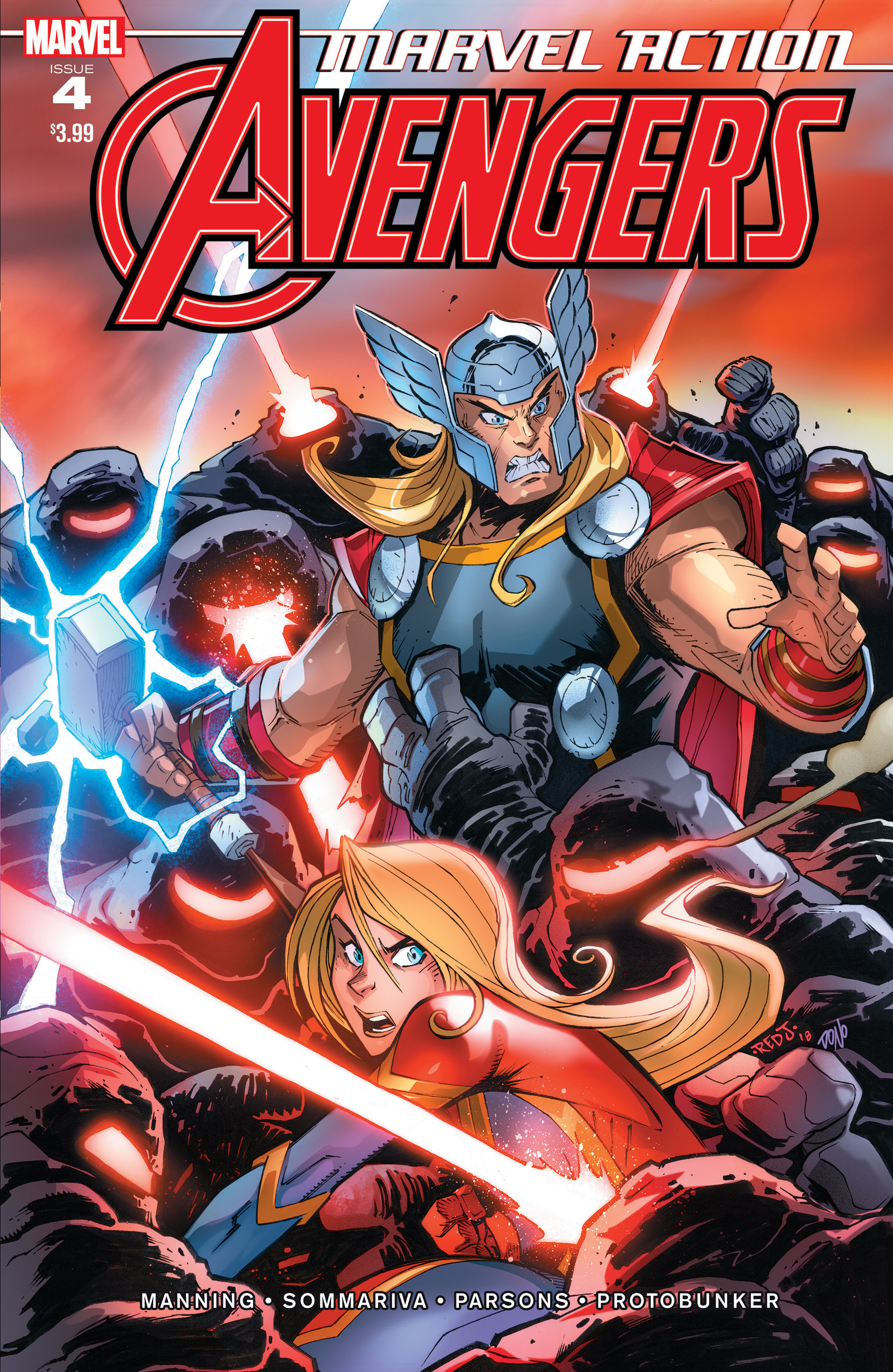 Read online Marvel Action: Avengers comic -  Issue #4 - 1