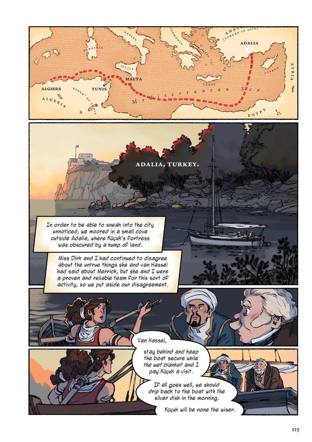 Read online Delilah Dirk and the Pillars of Hercules comic -  Issue # TPB (Part 2) - 15